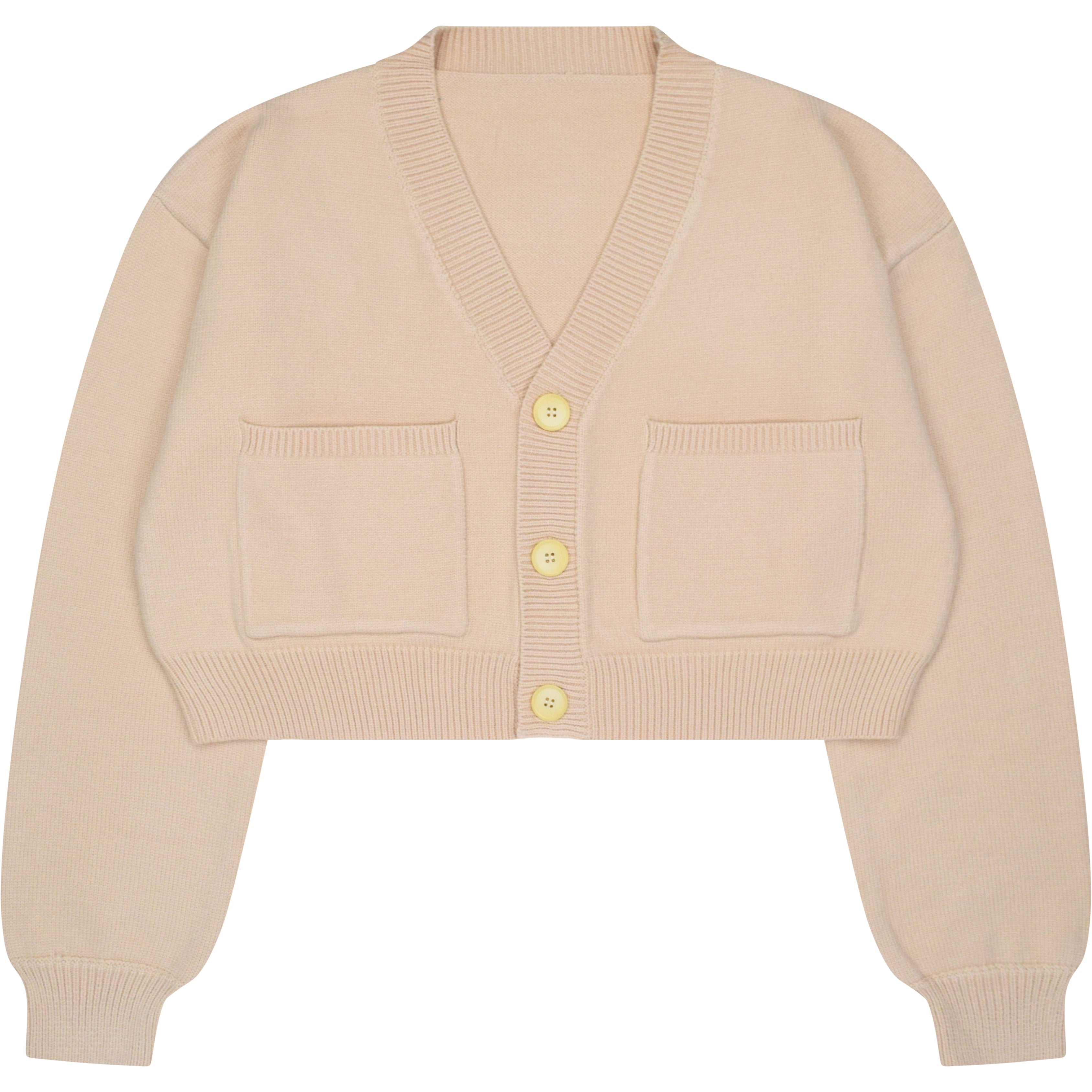 Cropped Beige/Cream/Nude Cardigan – Steady Hands