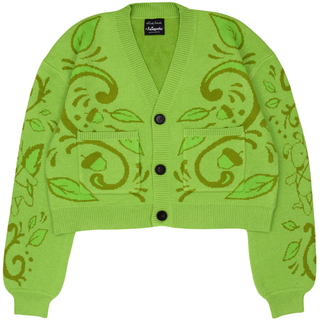 Cropped Illusen Cardigan