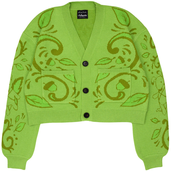 Cropped Illusen Cardigan