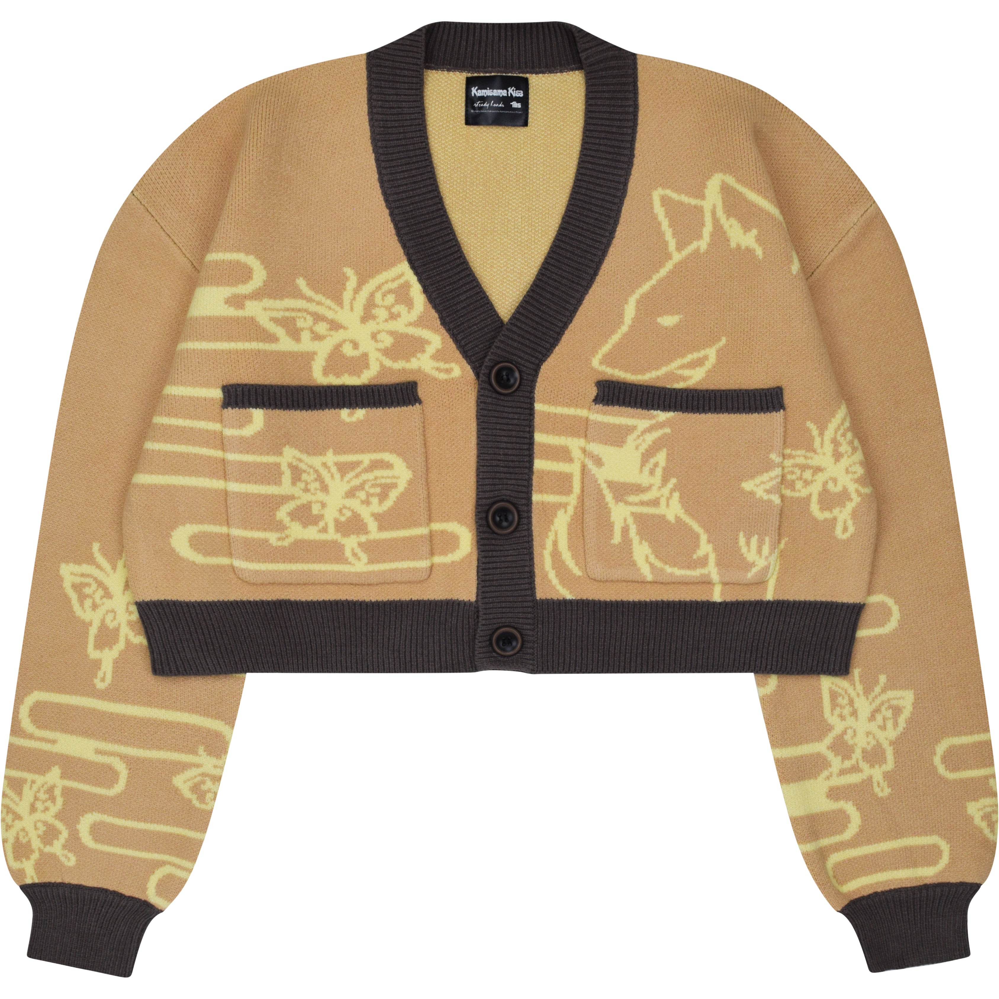 【Kinema】Pile cardigan sizeS Farming Frog Cardigan – Steady Hands