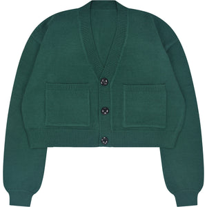 Cropped Touch Grass Cardigan