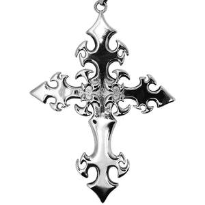 Cyber Cross Necklace