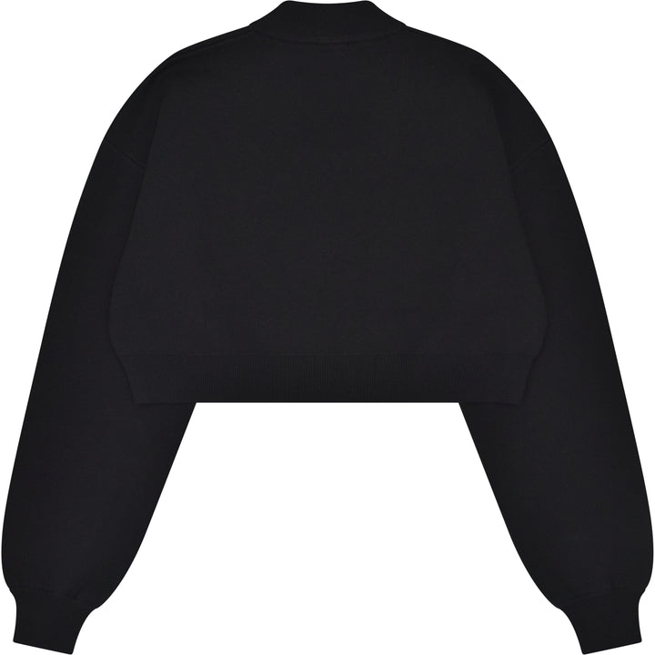 Cyber Heart Cut Out Sweater