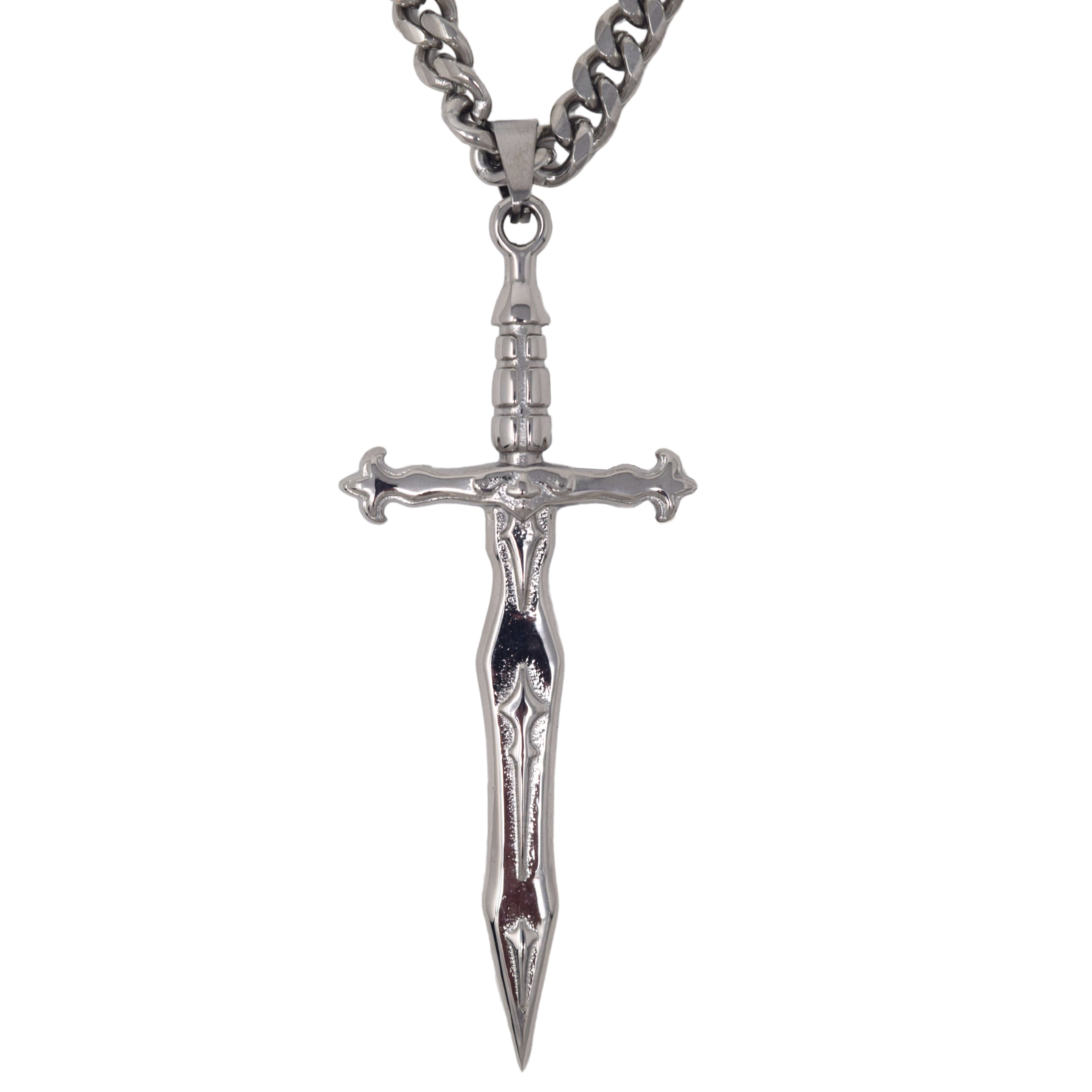 D'Arc Sword Necklace – Steady Hands