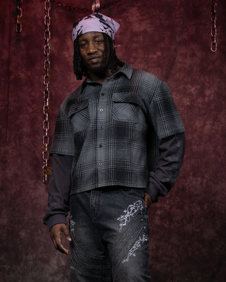 Skull Flail Flannel