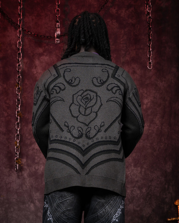 Dark Knight's Armor Cardigan