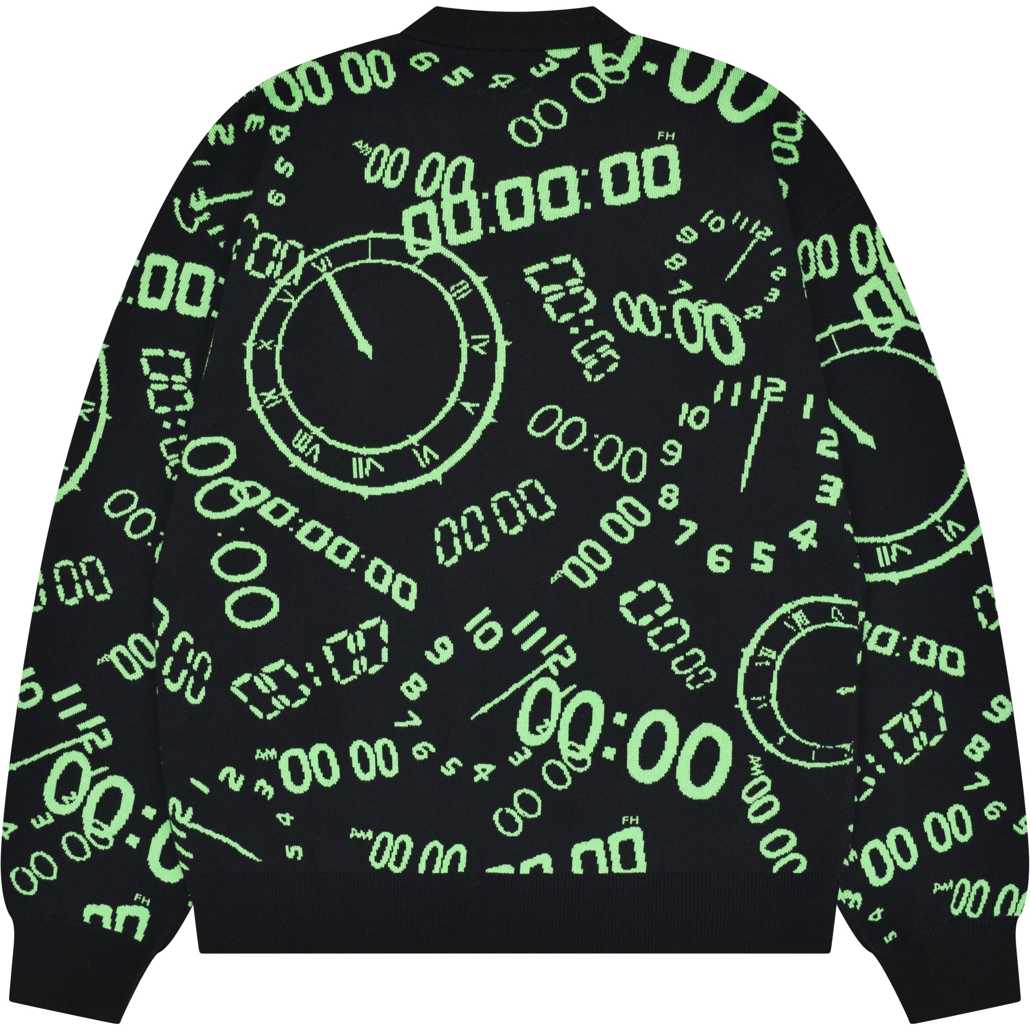Dark Hour Patterned Cardigan – Steady Hands