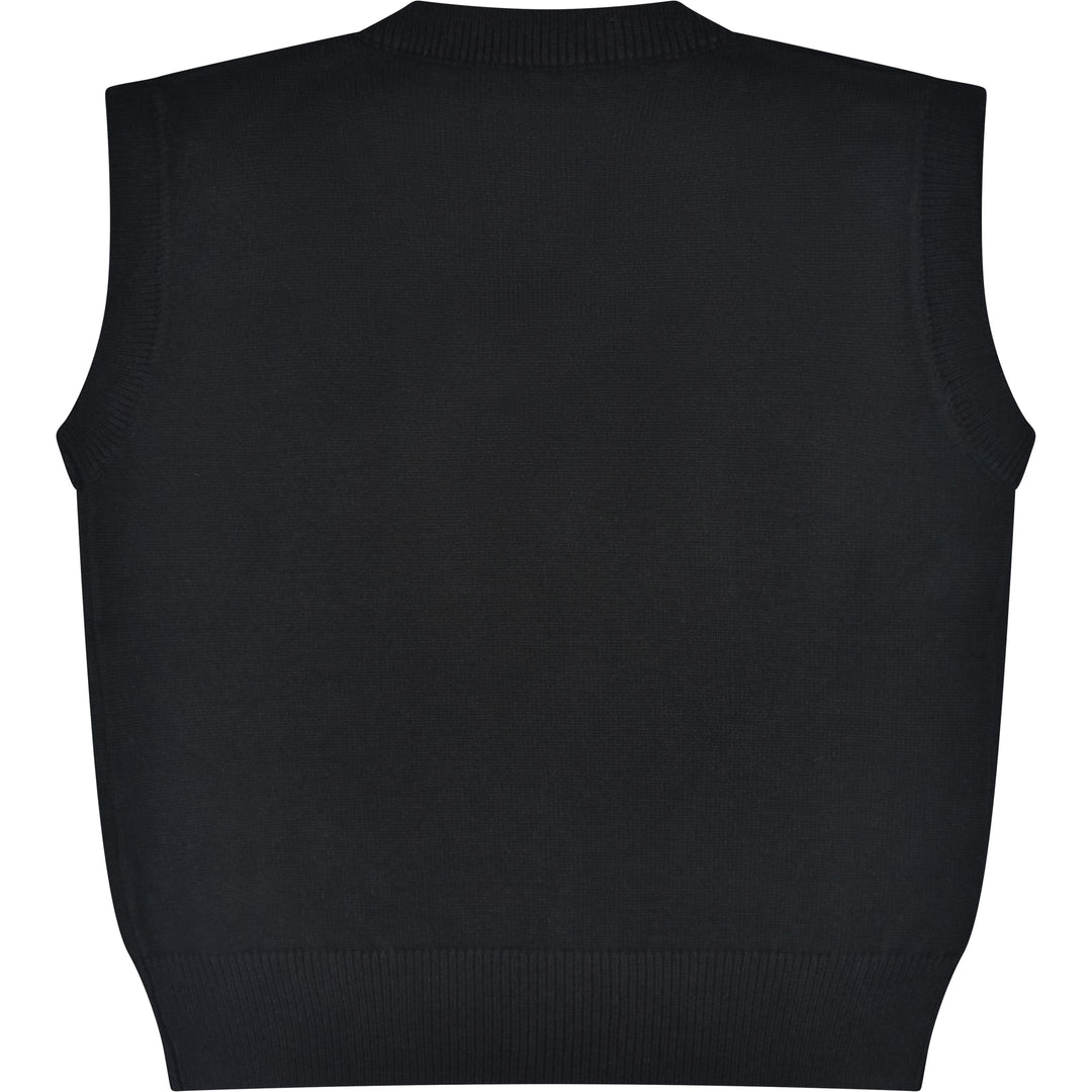 Dark White Vest