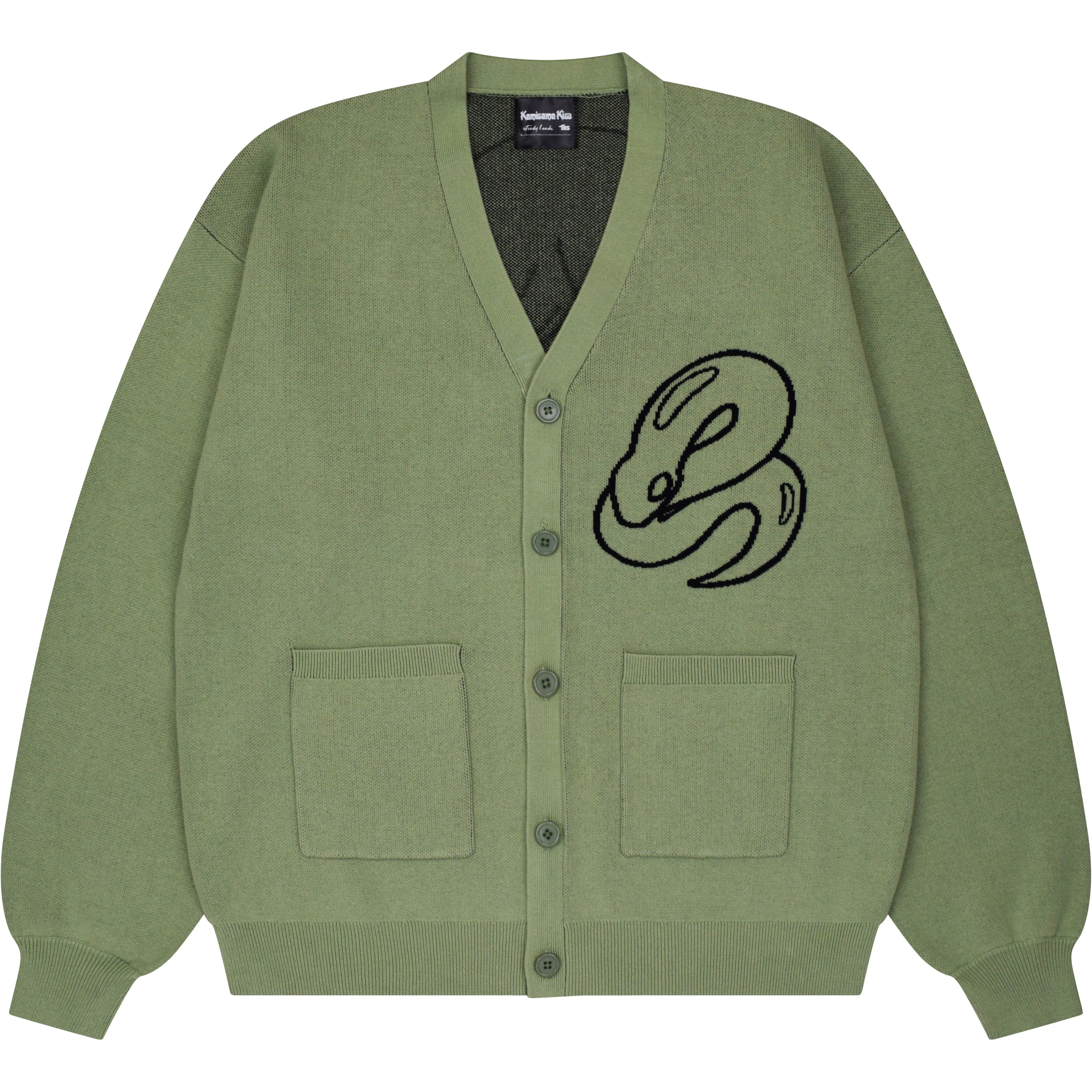 Divine White Snake Cardigan – Steady Hands