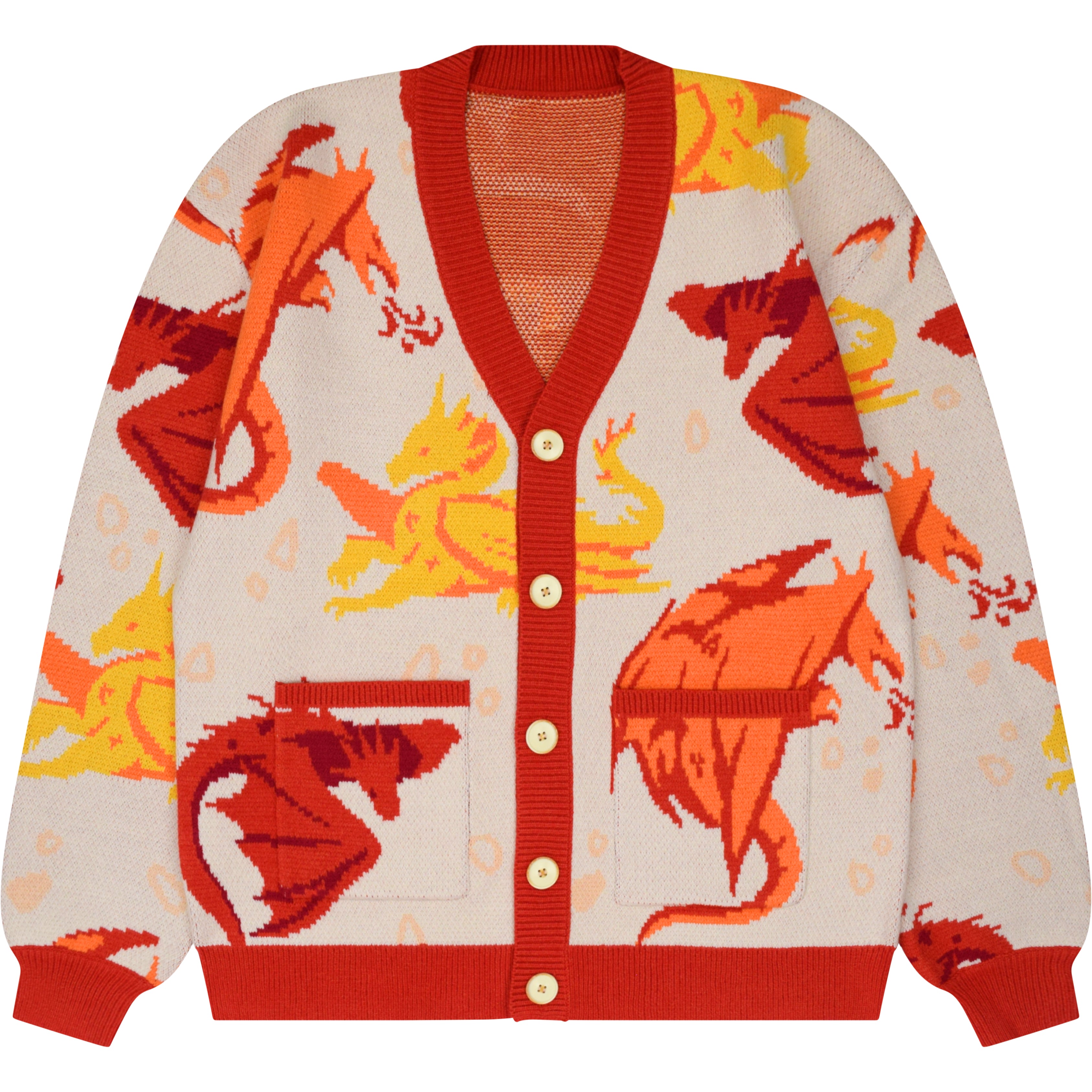 Dragon' Around Cardigan – Steady Hands