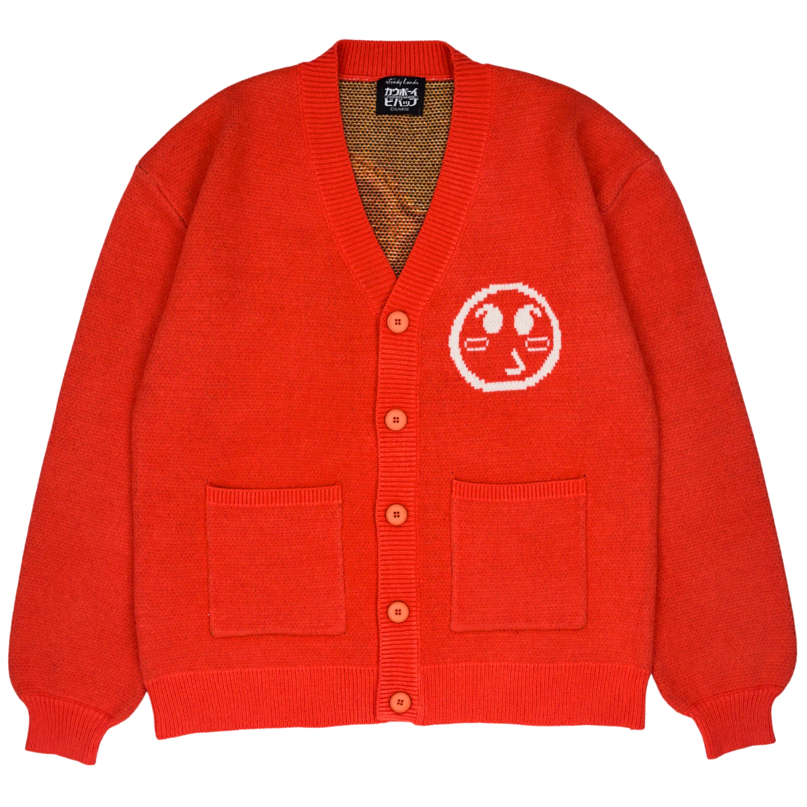 CORGI　イギリス製　ニットベスト　オレンジ・ブリック系　M Ein_Cardigan_1.jpg?v=1739397699
