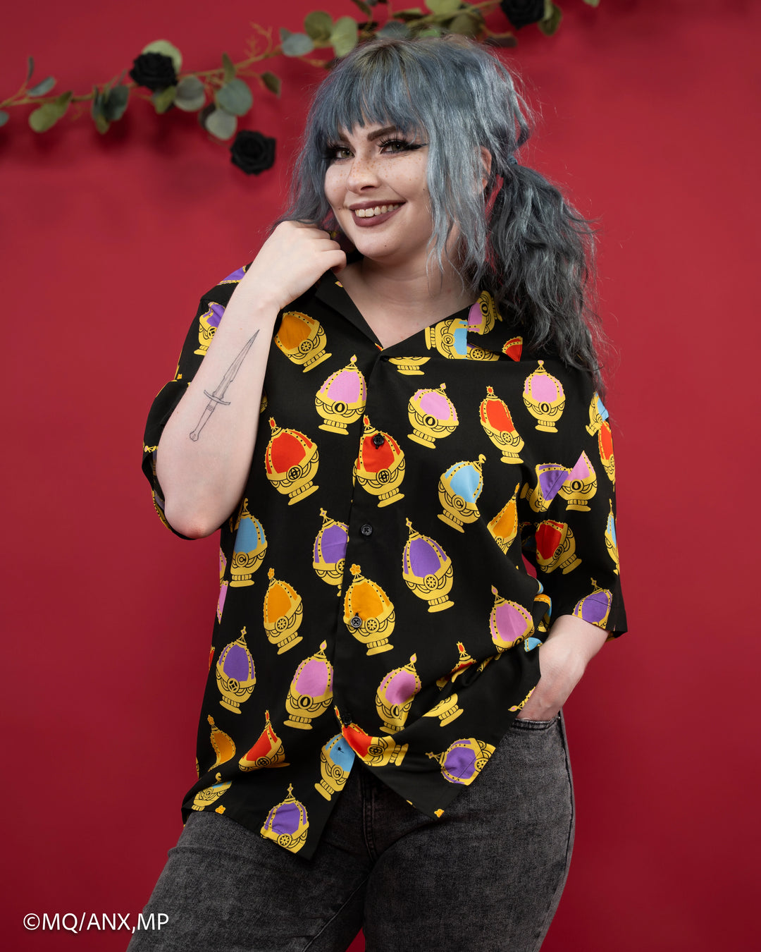 Soul Gem Button Up