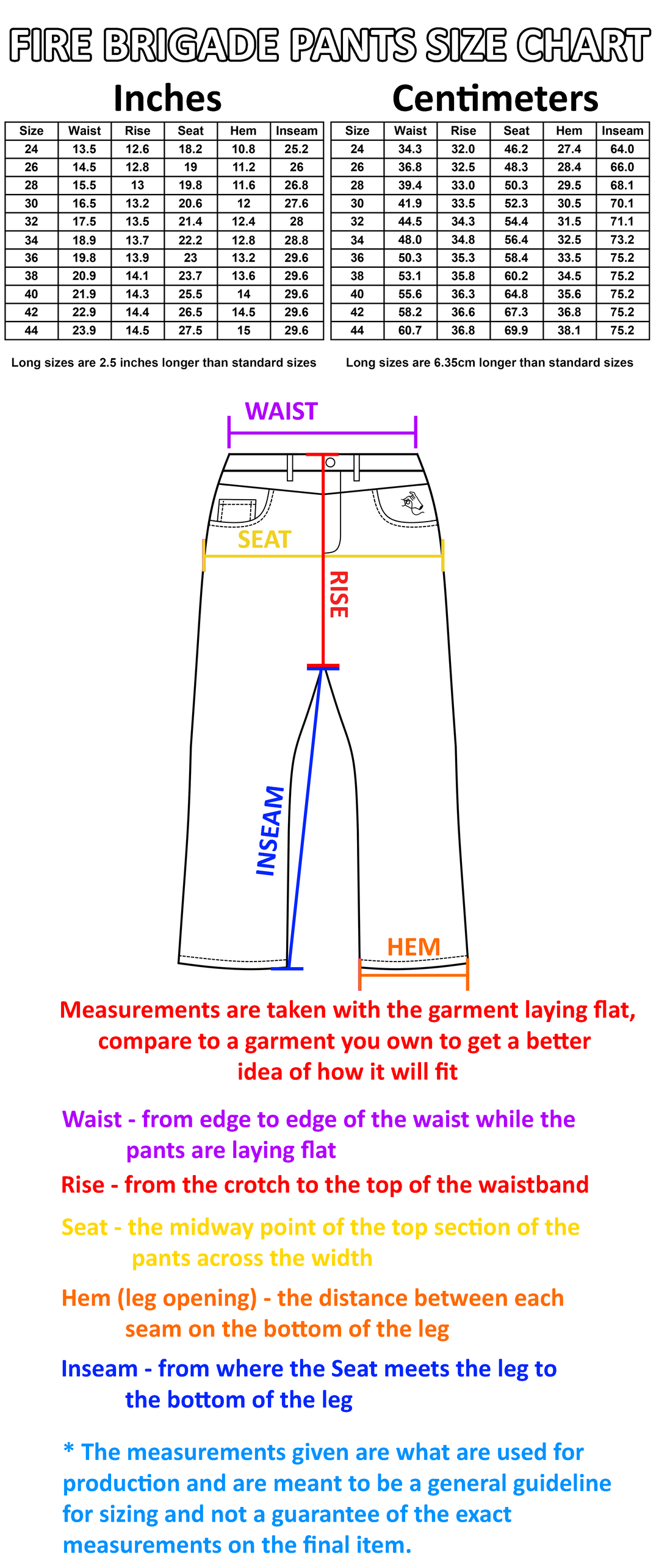 Fire Brigade Pants