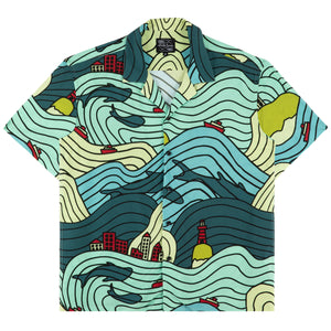 Fishy in the Sea Button Up