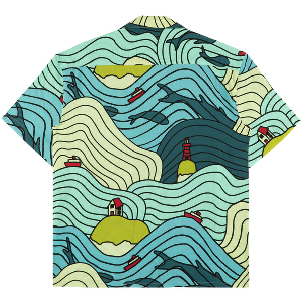 Fishy in the Sea Button Up