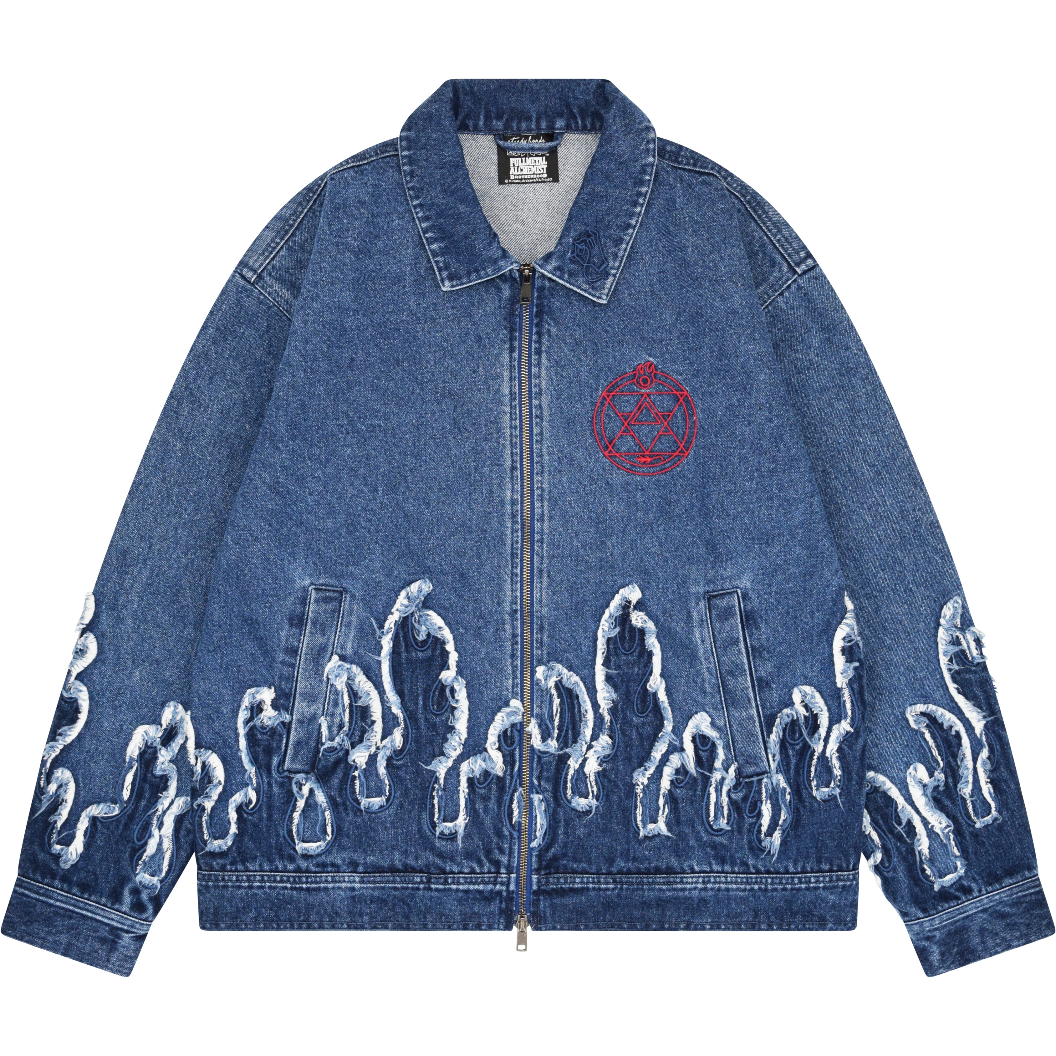 Flame Alchemist Denim Jacket – Steady Hands