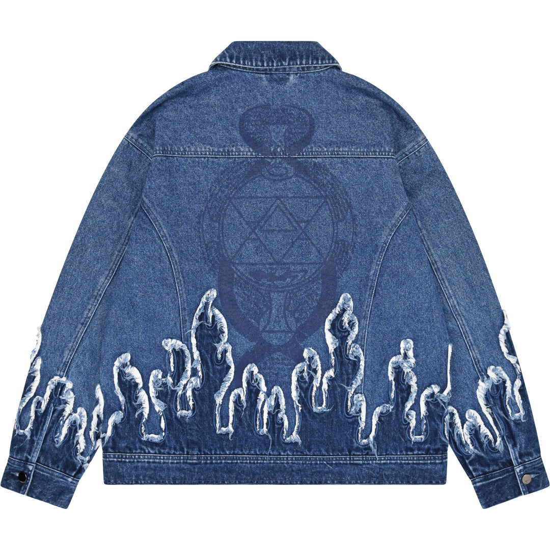 Flame Alchemist Denim Jacket