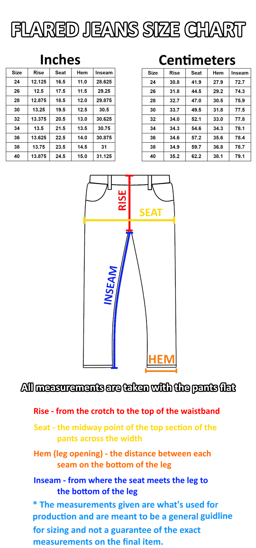 Pride Flared Jeans
