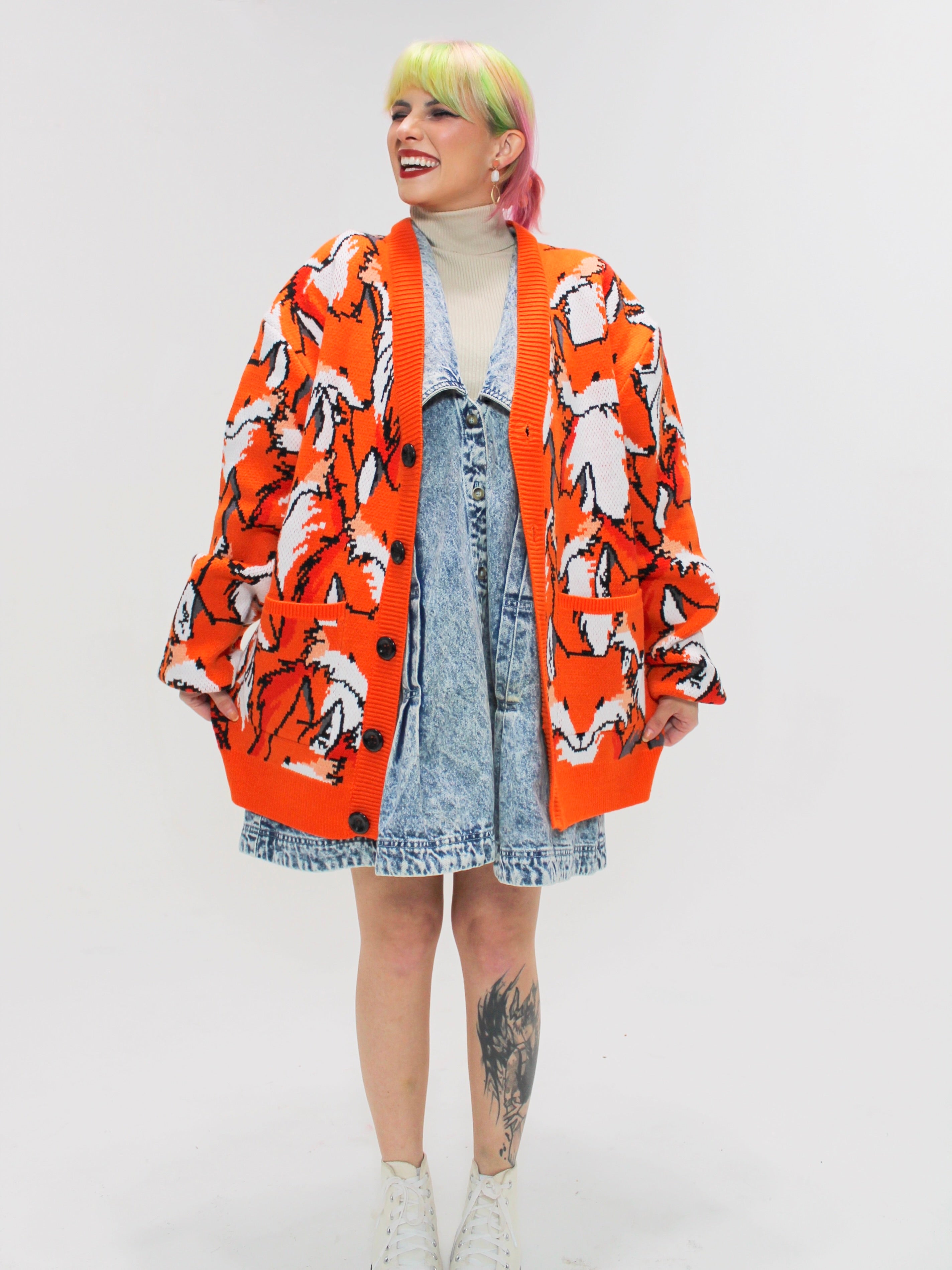 Feelin' Foxy Cardigan – Steady Hands