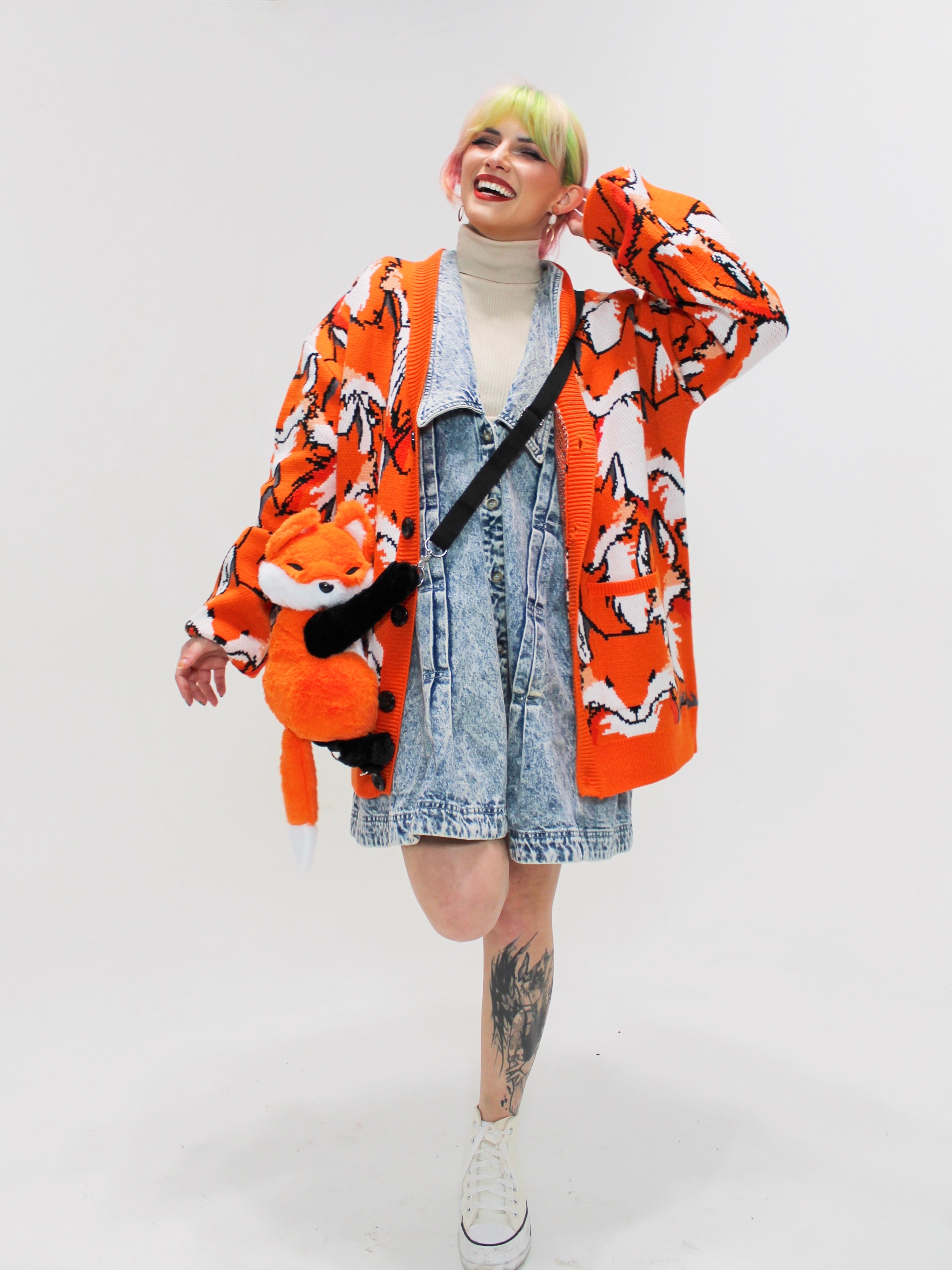 Feelin' Foxy Cardigan – Steady Hands