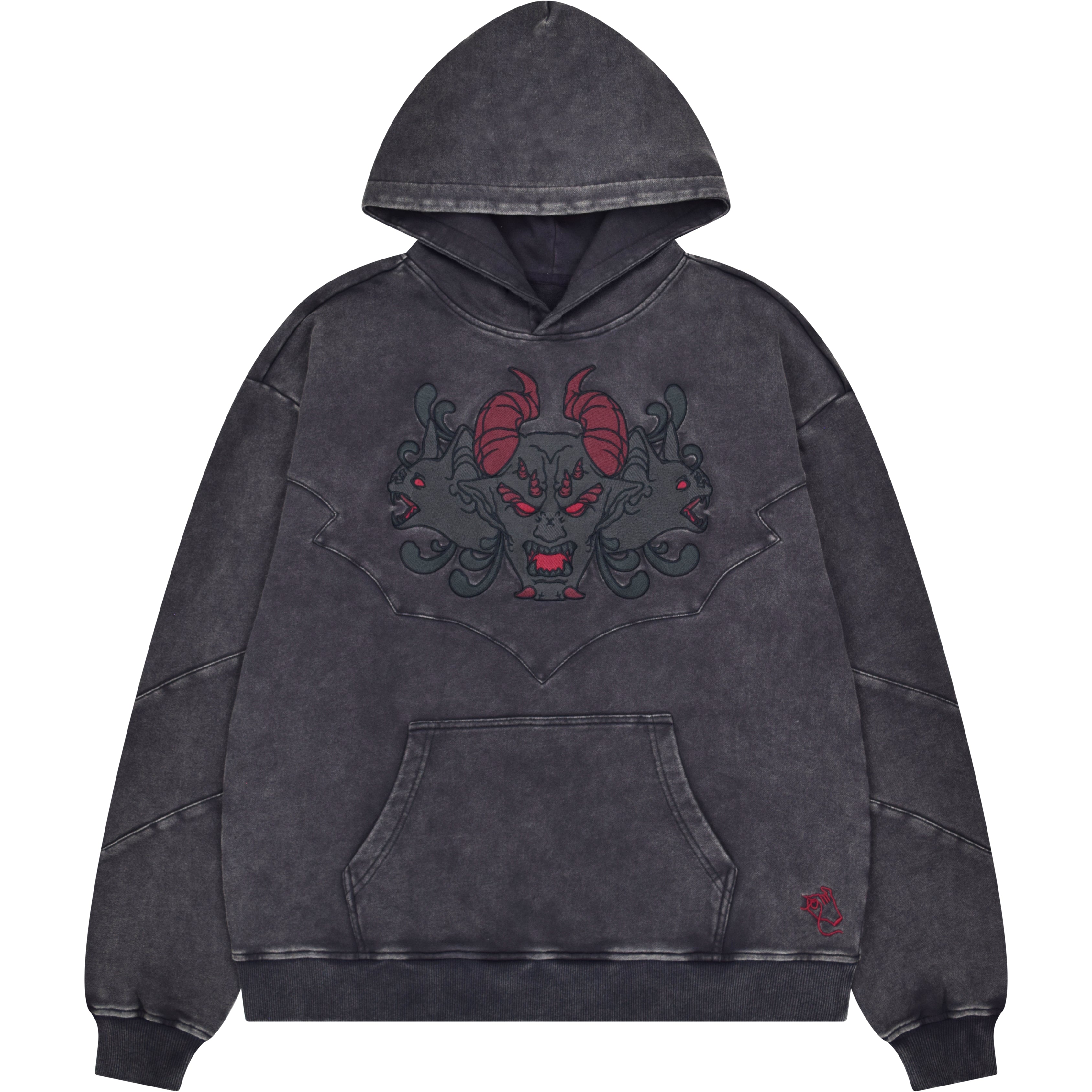 W*7様 90's zorlac pushead gargoyle hoodie Gargoyle Hoodie – Steady Hands