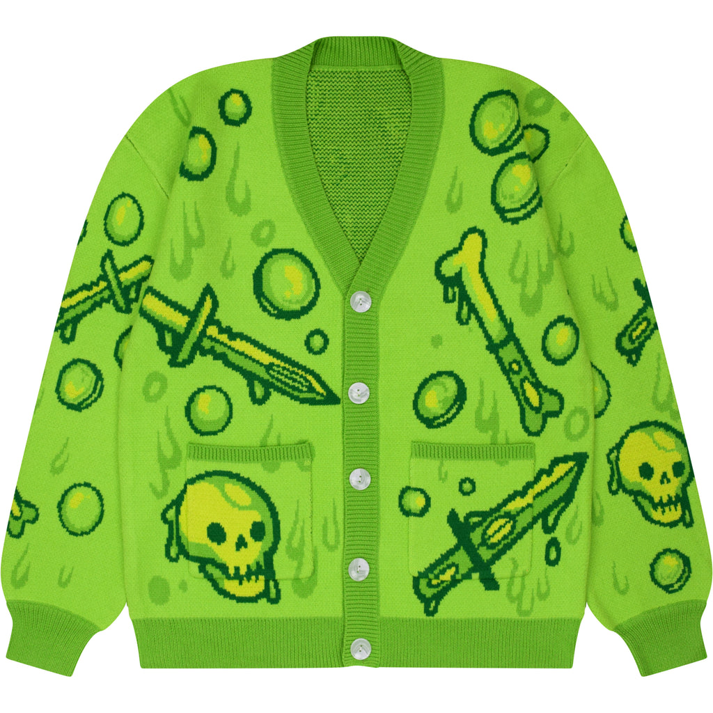 Gelatinous Ooze Cardigan – Steady Hands