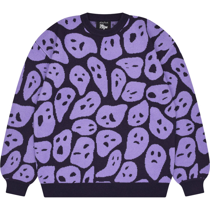 Ghost Patterned Sweater