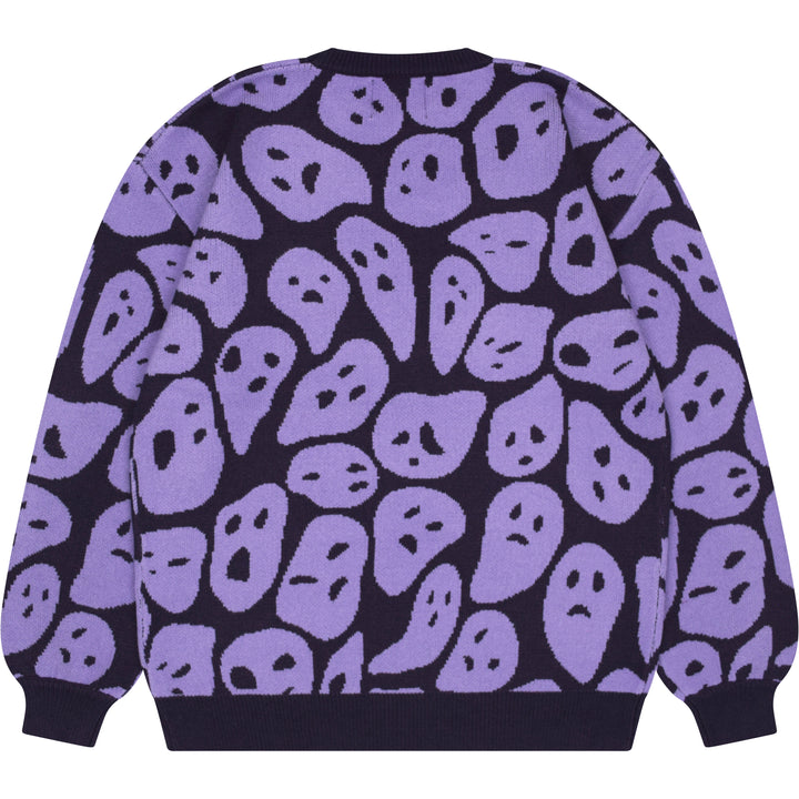 Ghost Patterned Sweater