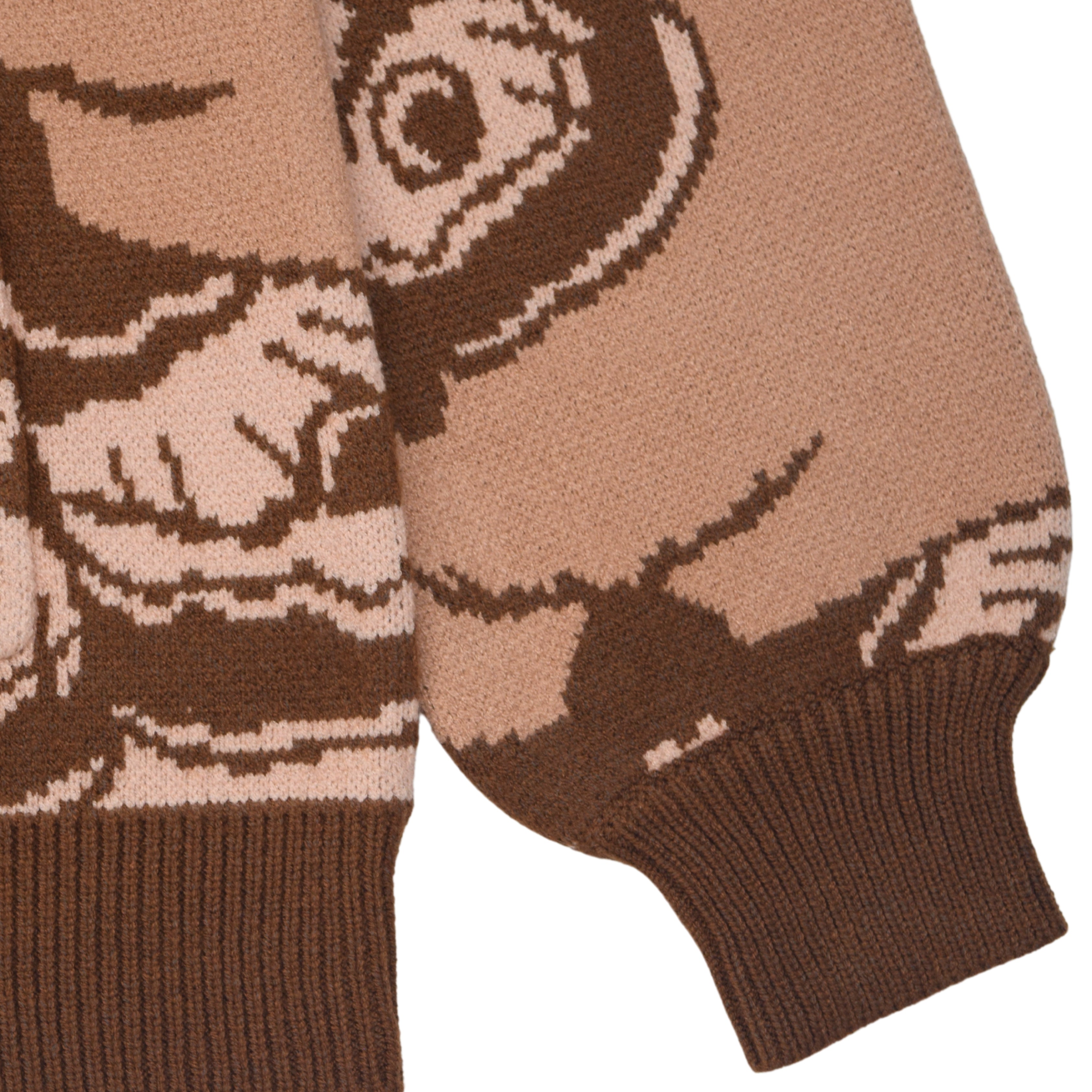 Giant Peacock Moth Cardigan – Steady Hands