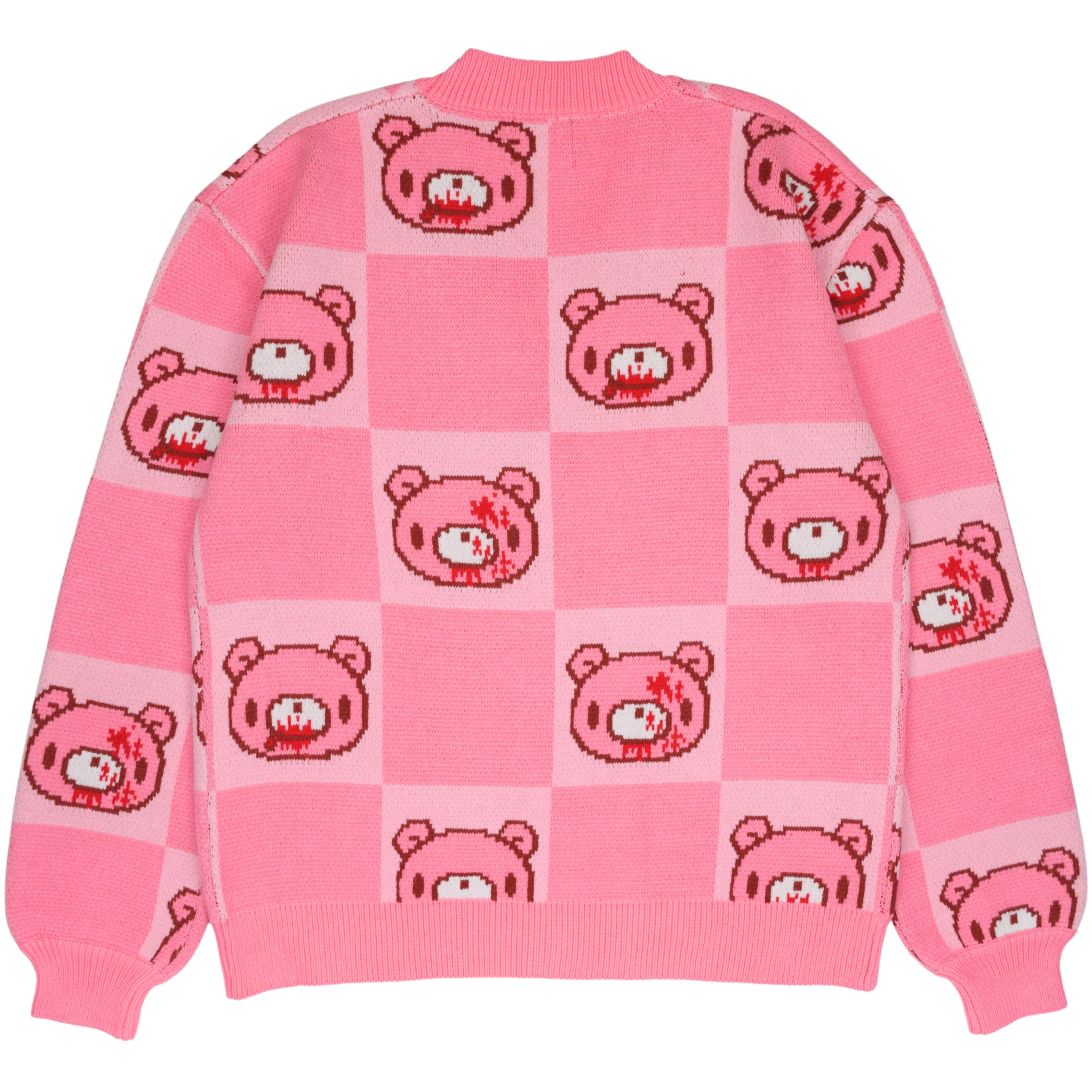 Gloomy_Bear_Patterned_Cardigan