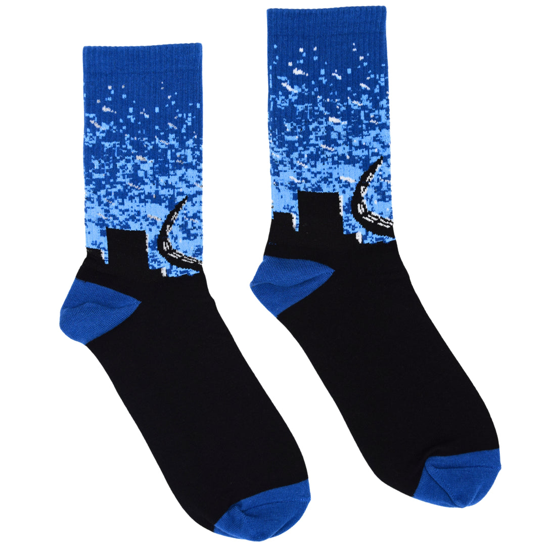 Godzilla Silhouette Socks
