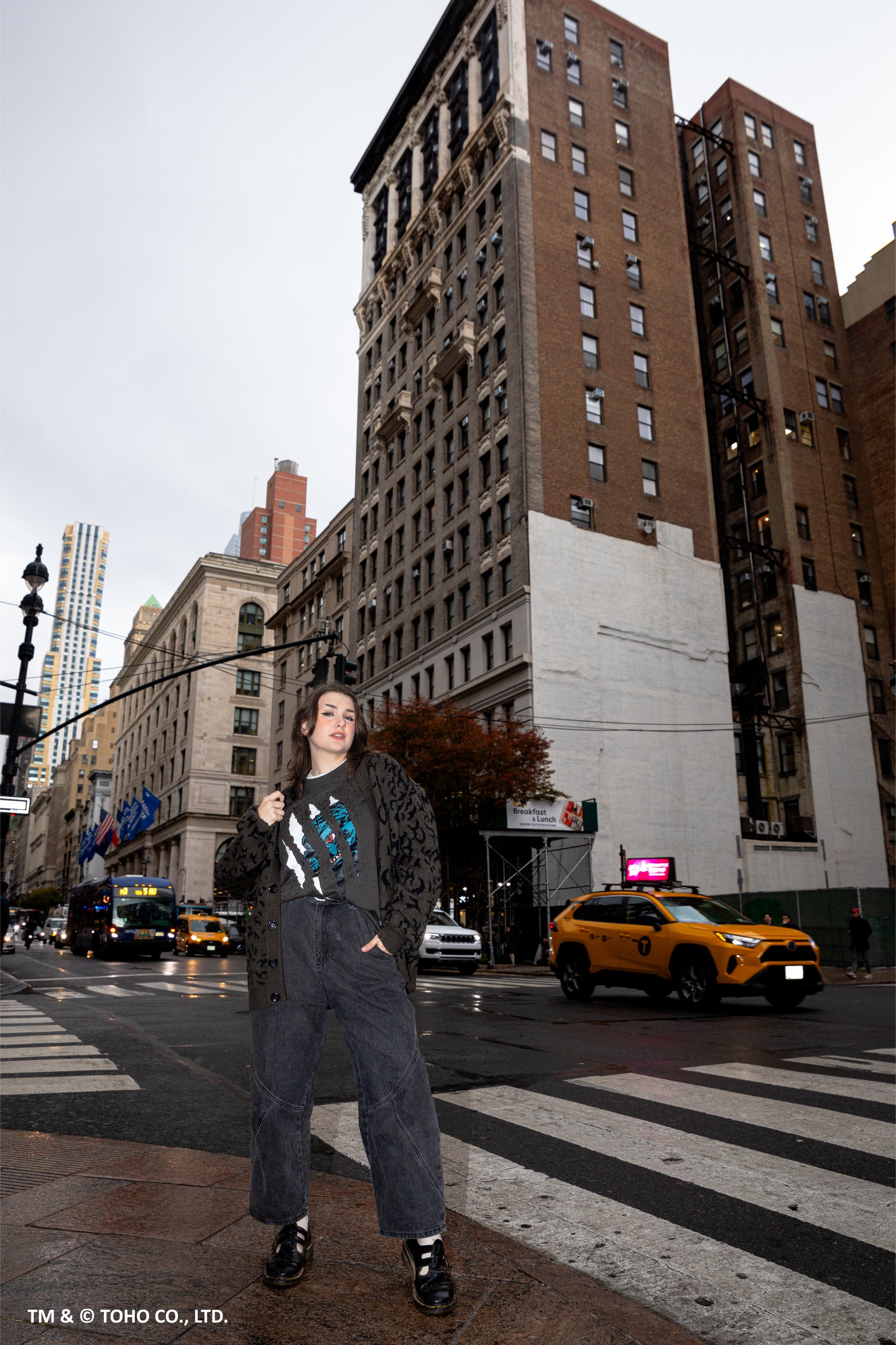 Classic Godzilla Cardigan – Steady Hands