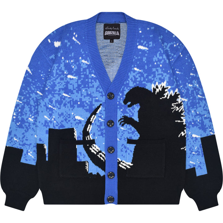 Godzilla Silhouette Cardigan