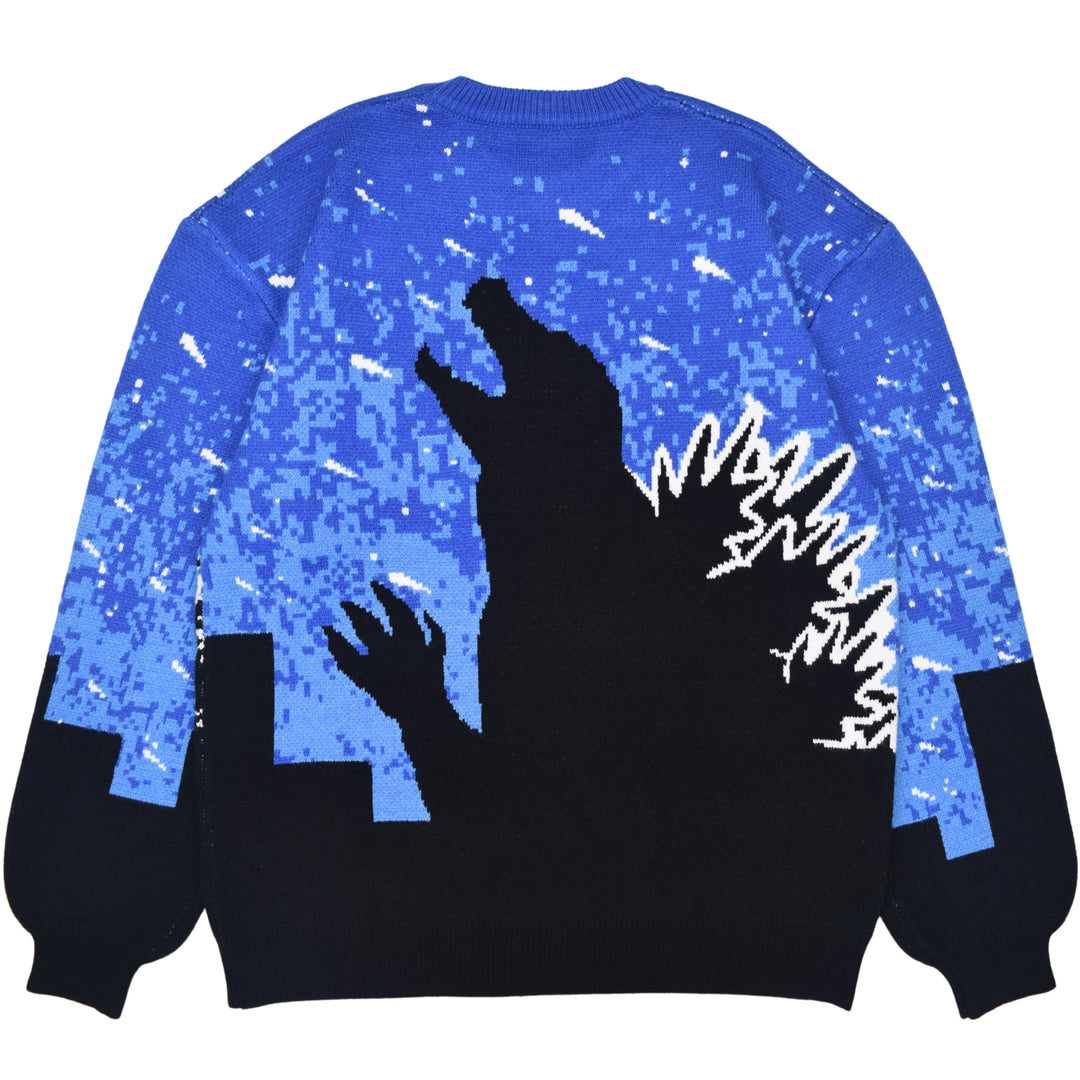 Godzilla Silhouette Cardigan – Steady Hands