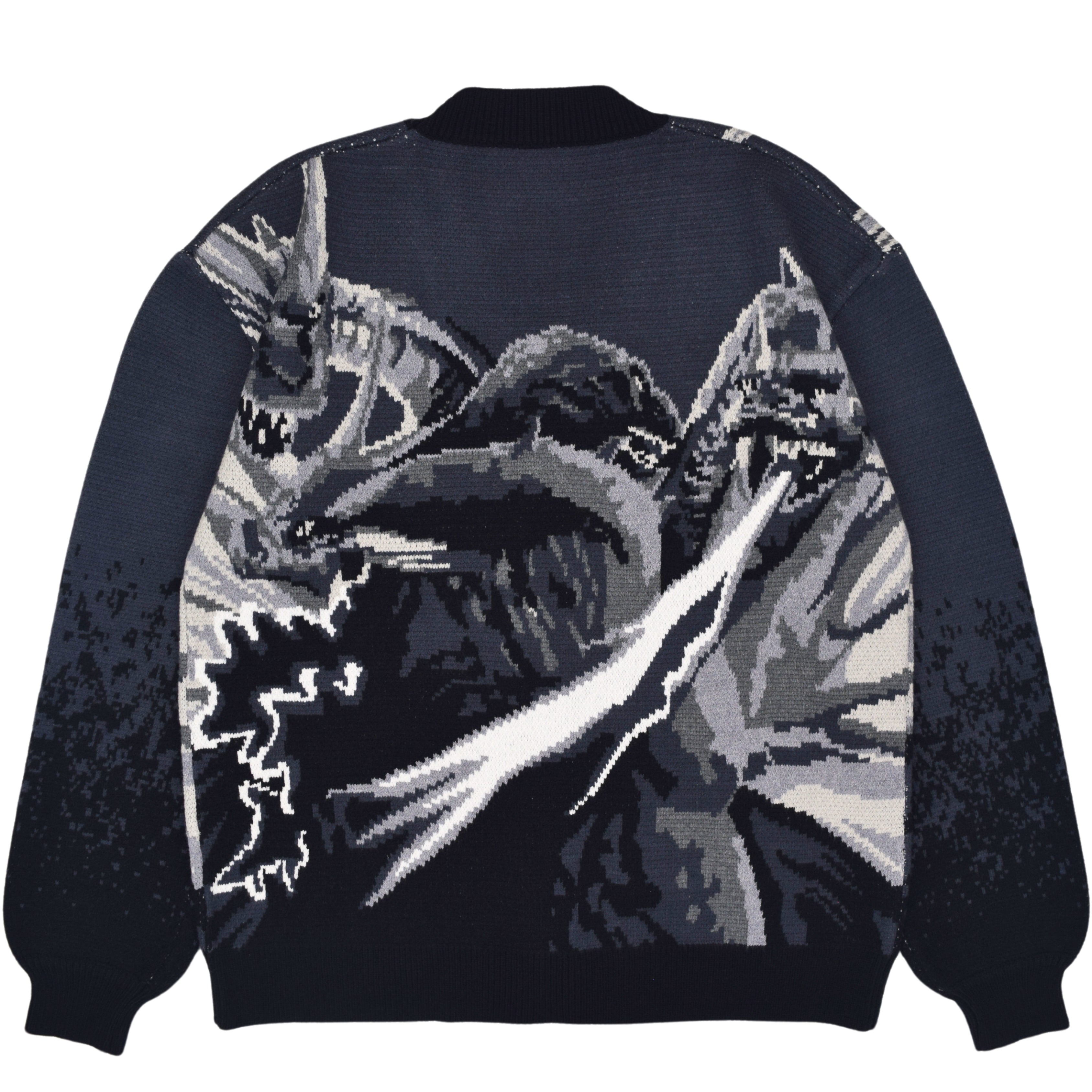 Godzilla Vs King Ghidorah Cardigan – Steady Hands