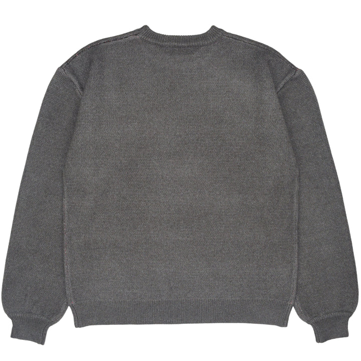 Grey Knit Gate Sweater