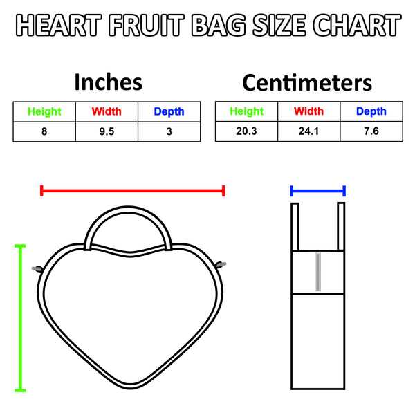 Heart Fruit Bag