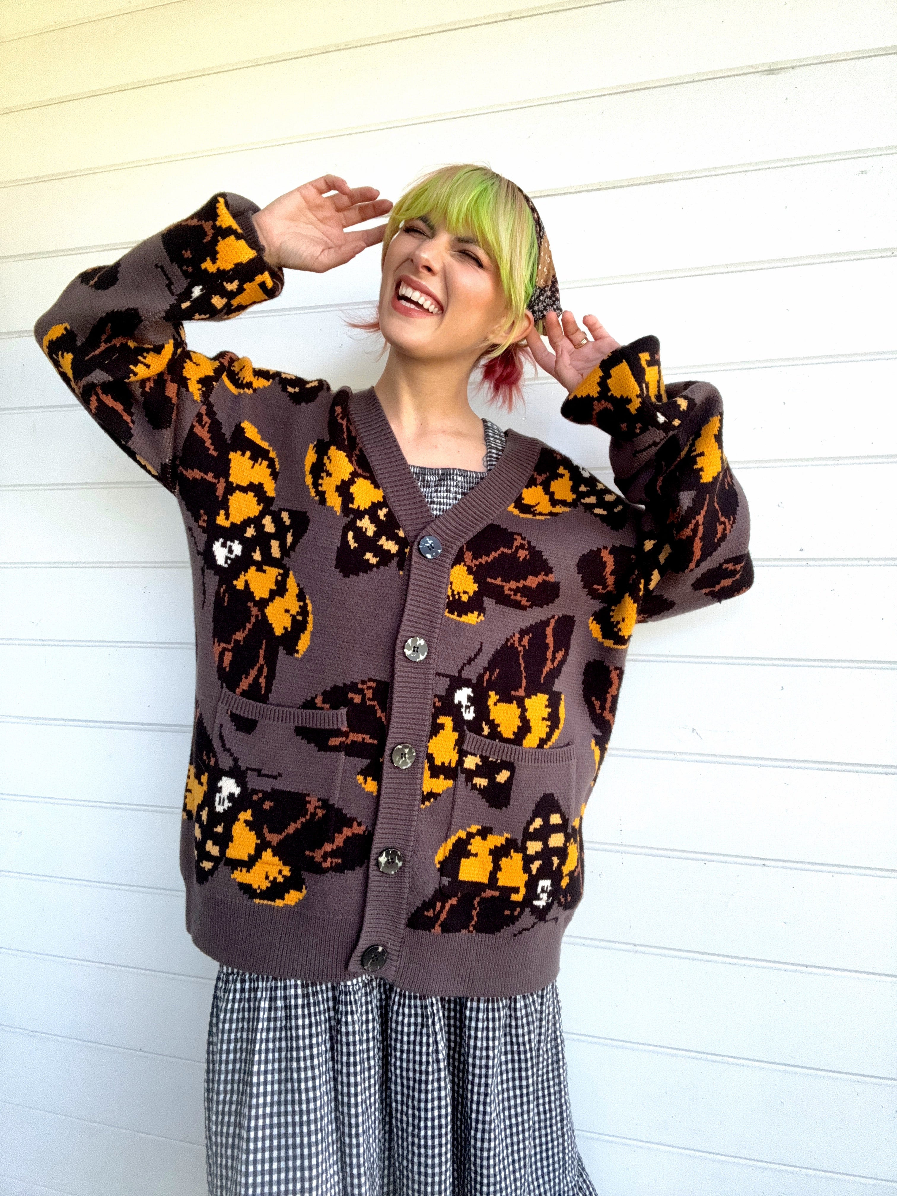 Silence of the Moths Cardigan – Steady Hands