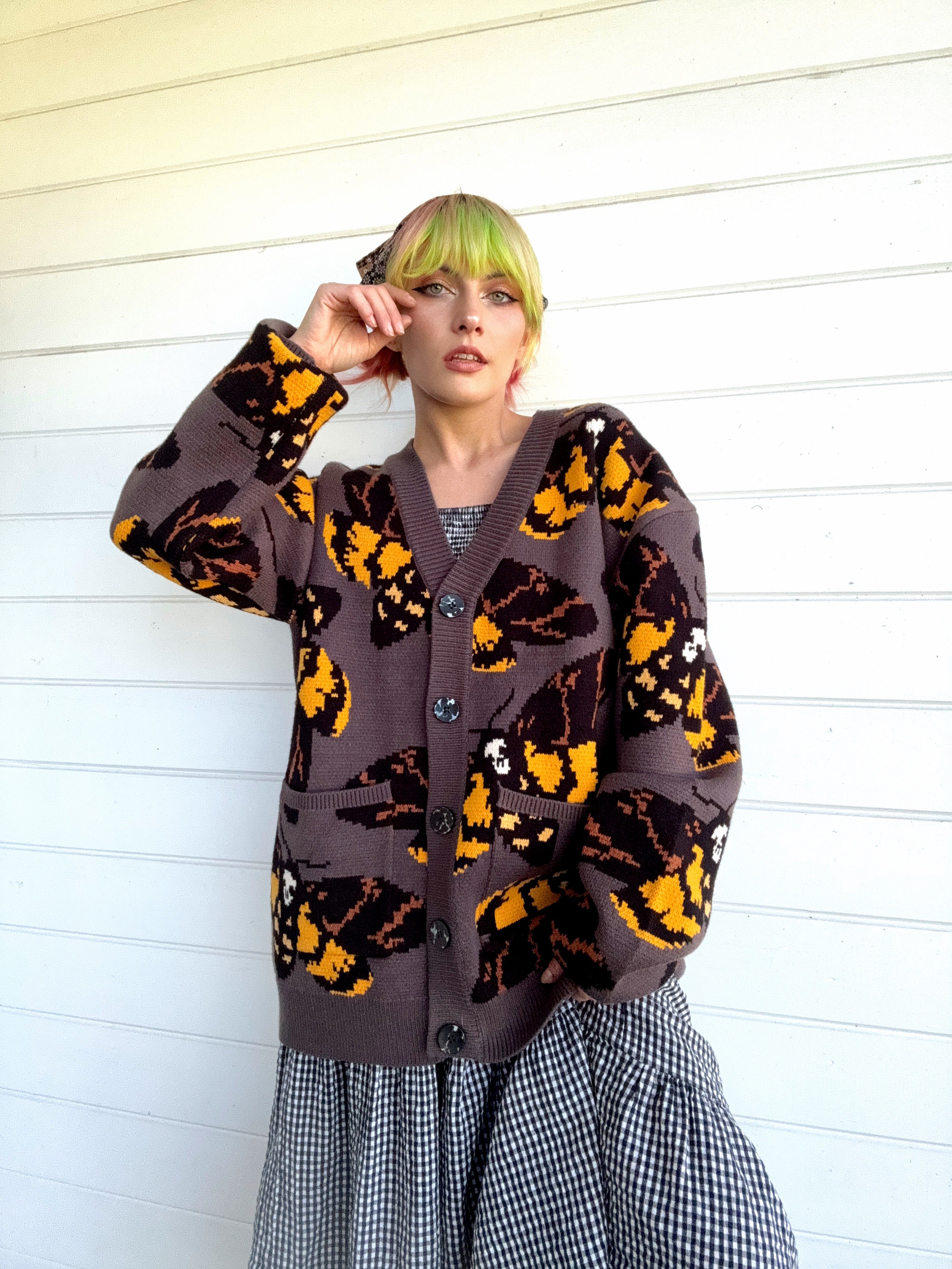 Silence of the Moths Cardigan – Steady Hands