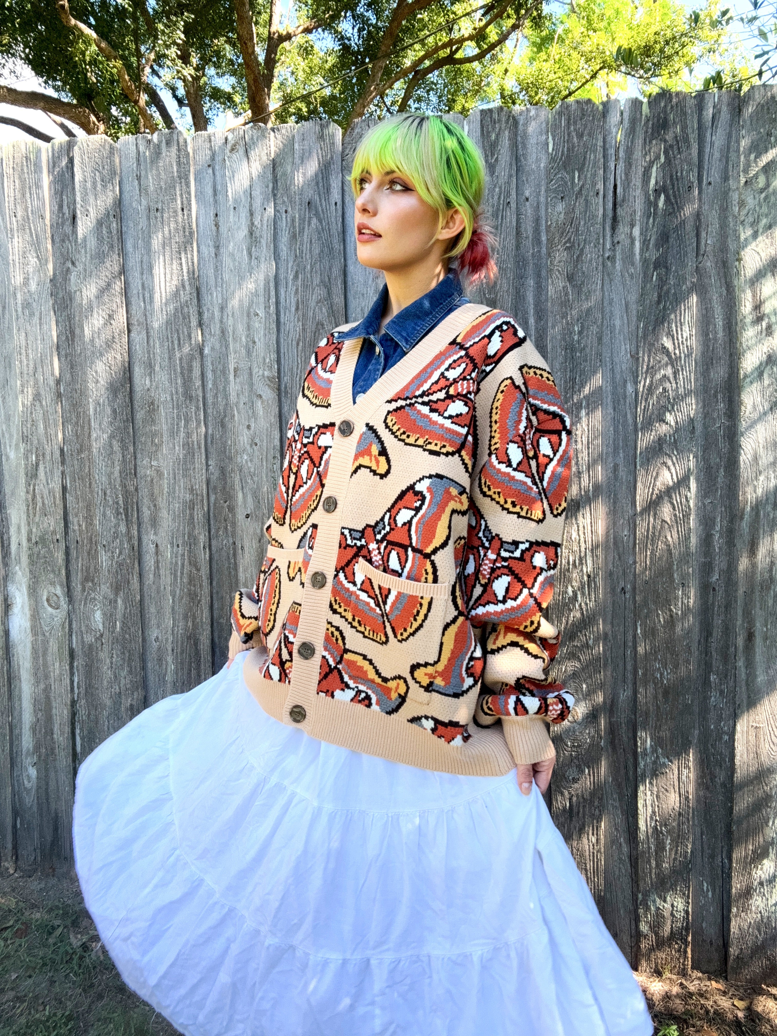 Atlas Moth Cardigan – Steady Hands