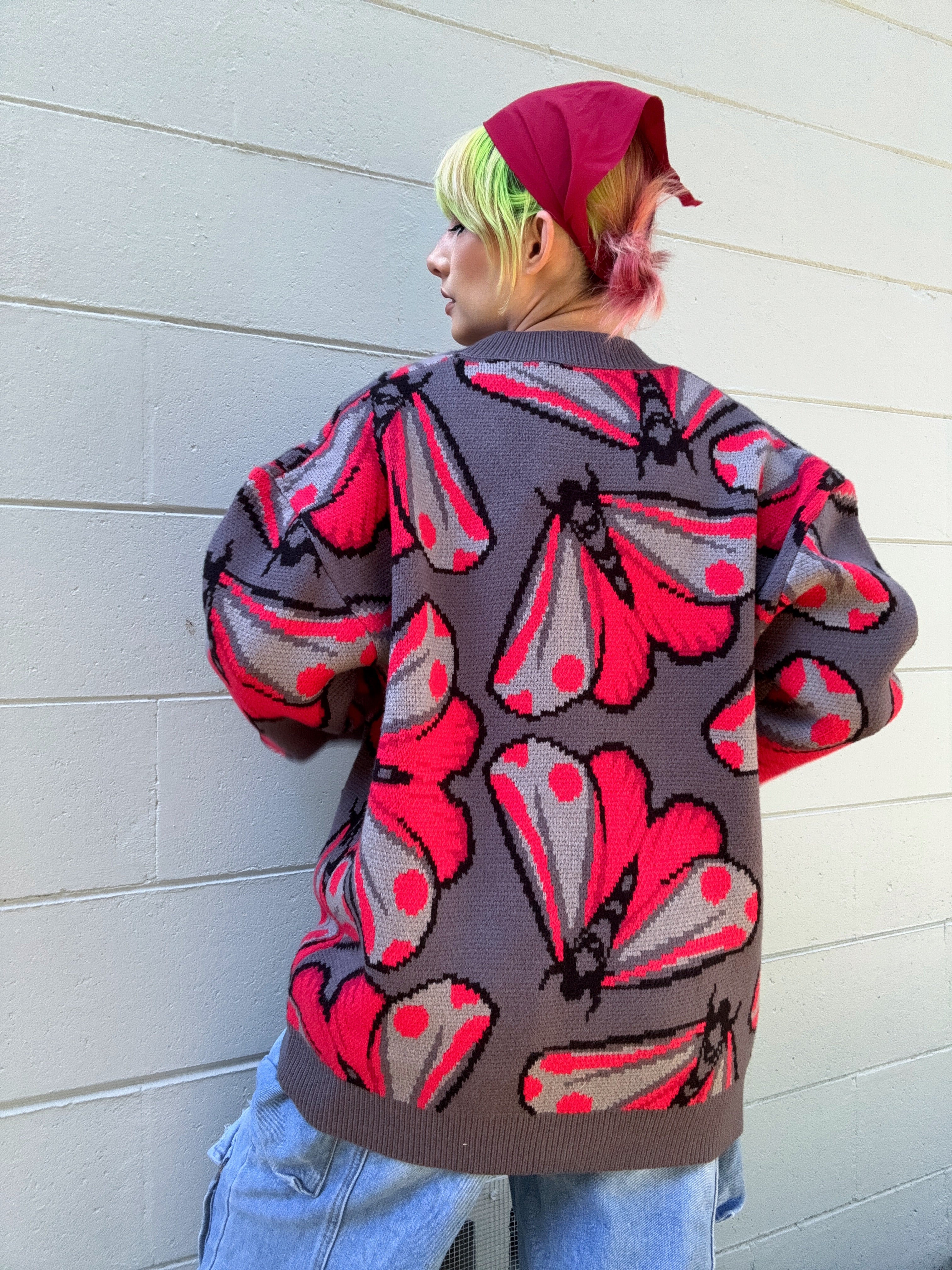 Cinnabar Moth Cardigan – Steady Hands