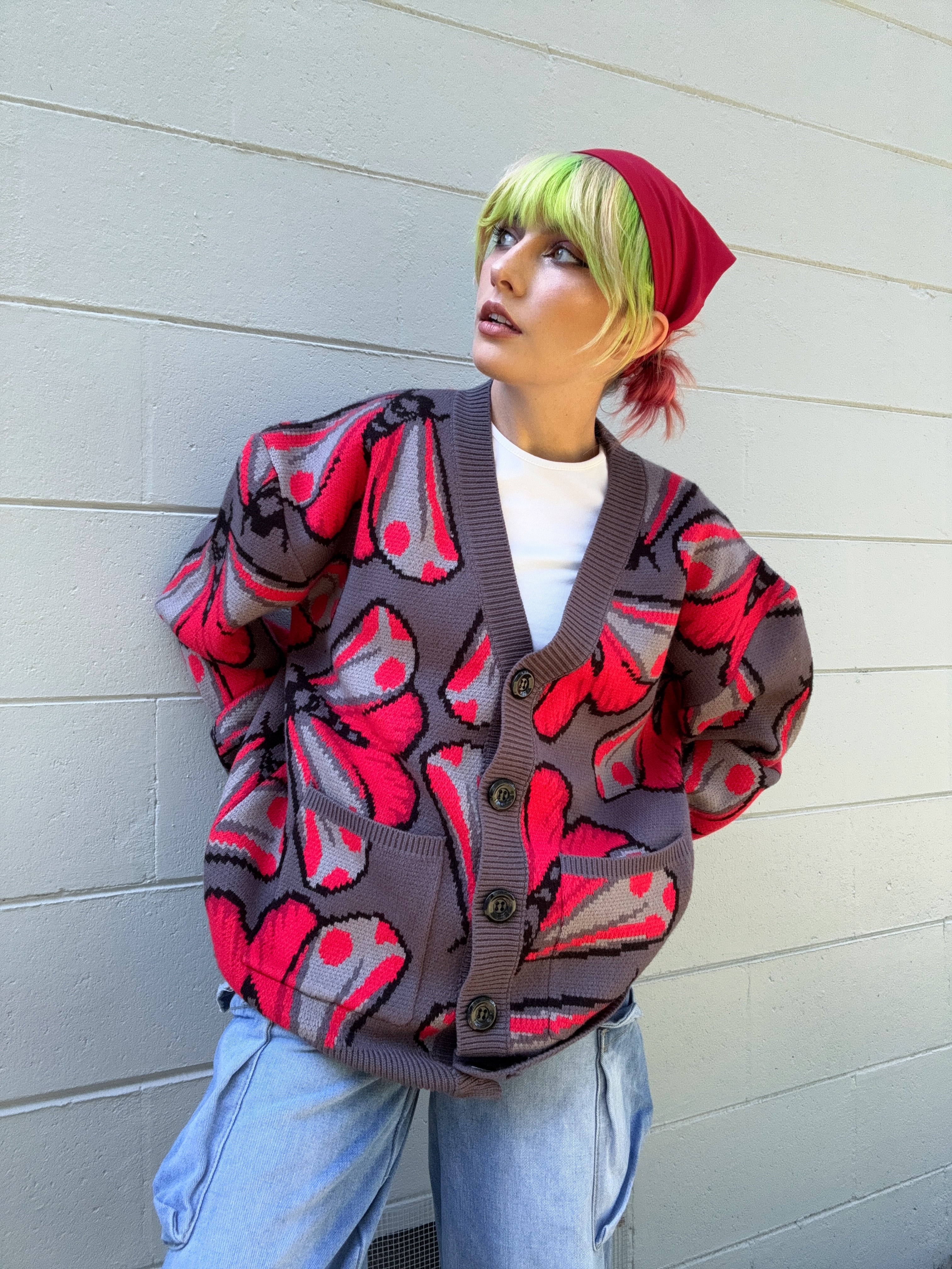 Cinnabar Moth Cardigan – Steady Hands