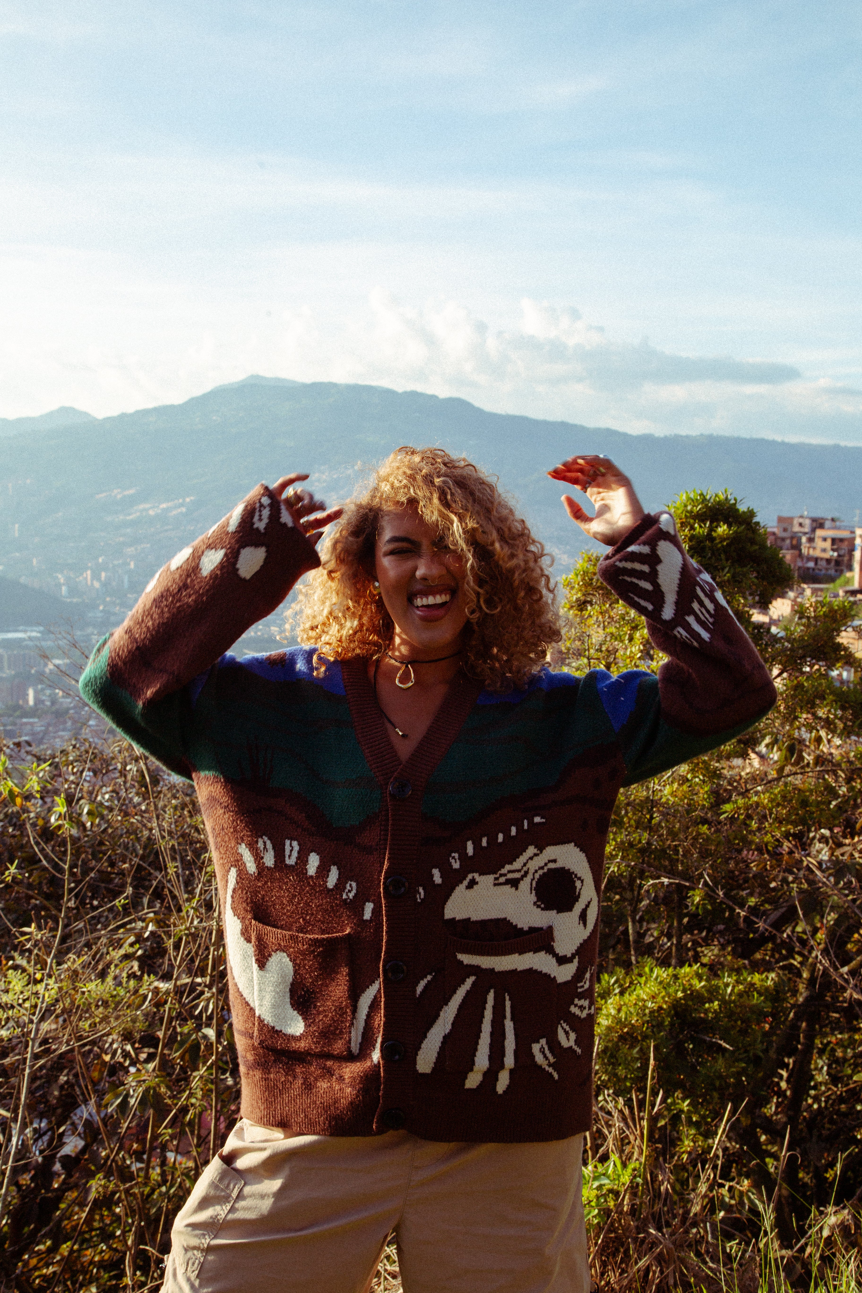 Nighttime Cretaceous Cardigan – Steady Hands