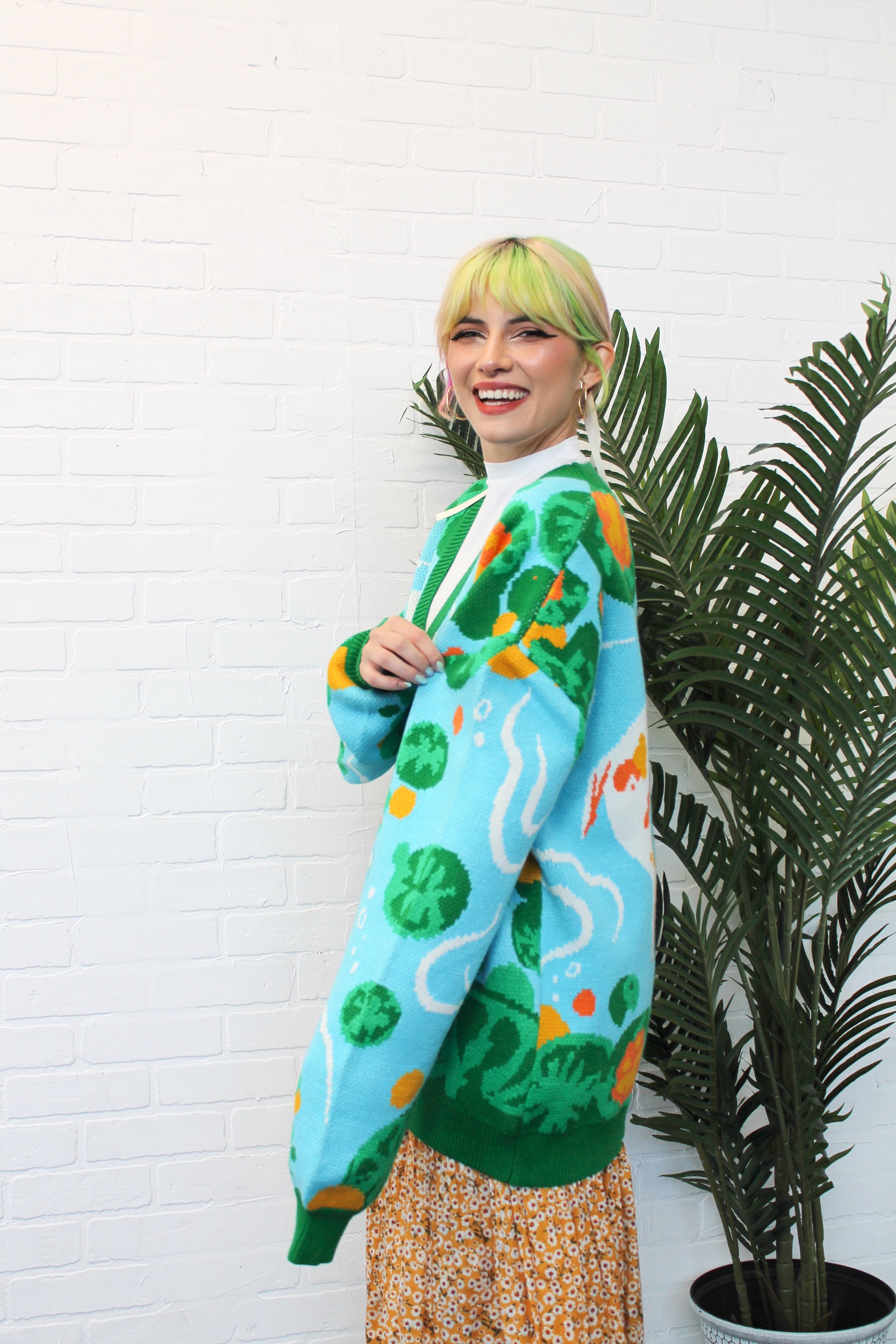 Koi Fish Cardigan – Steady Hands