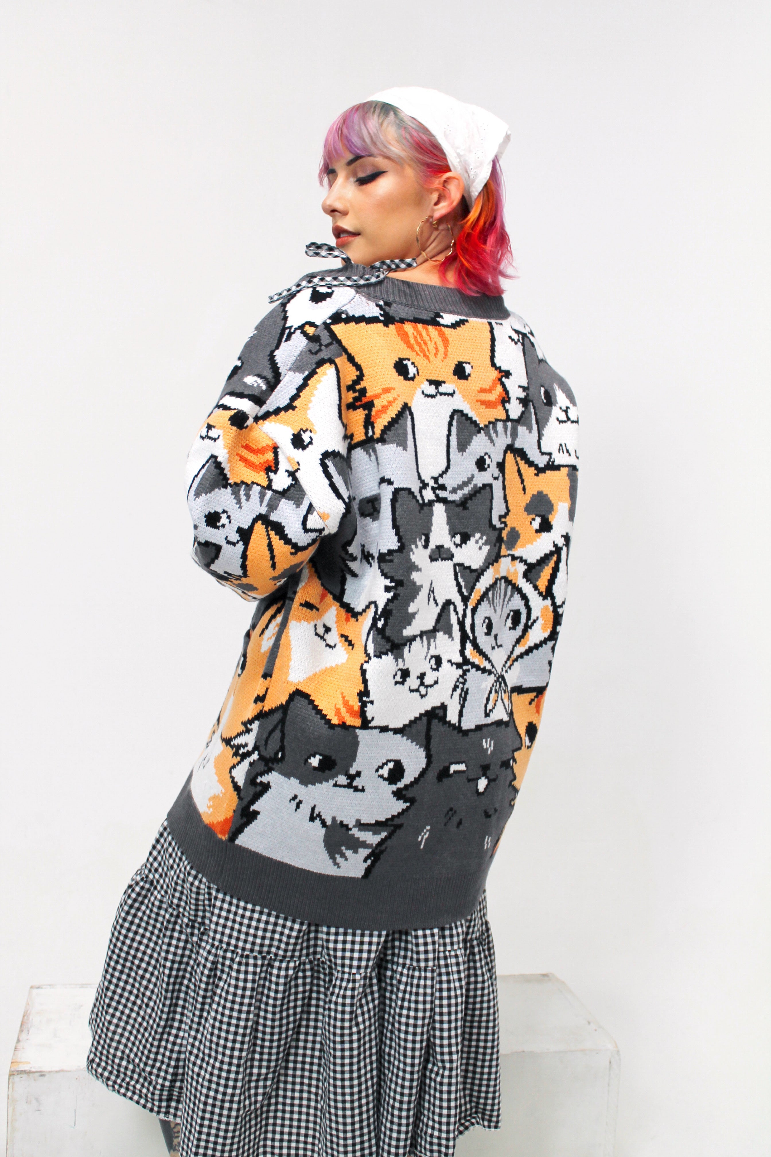 Are You Kitten Me Cardigan – Steady Hands