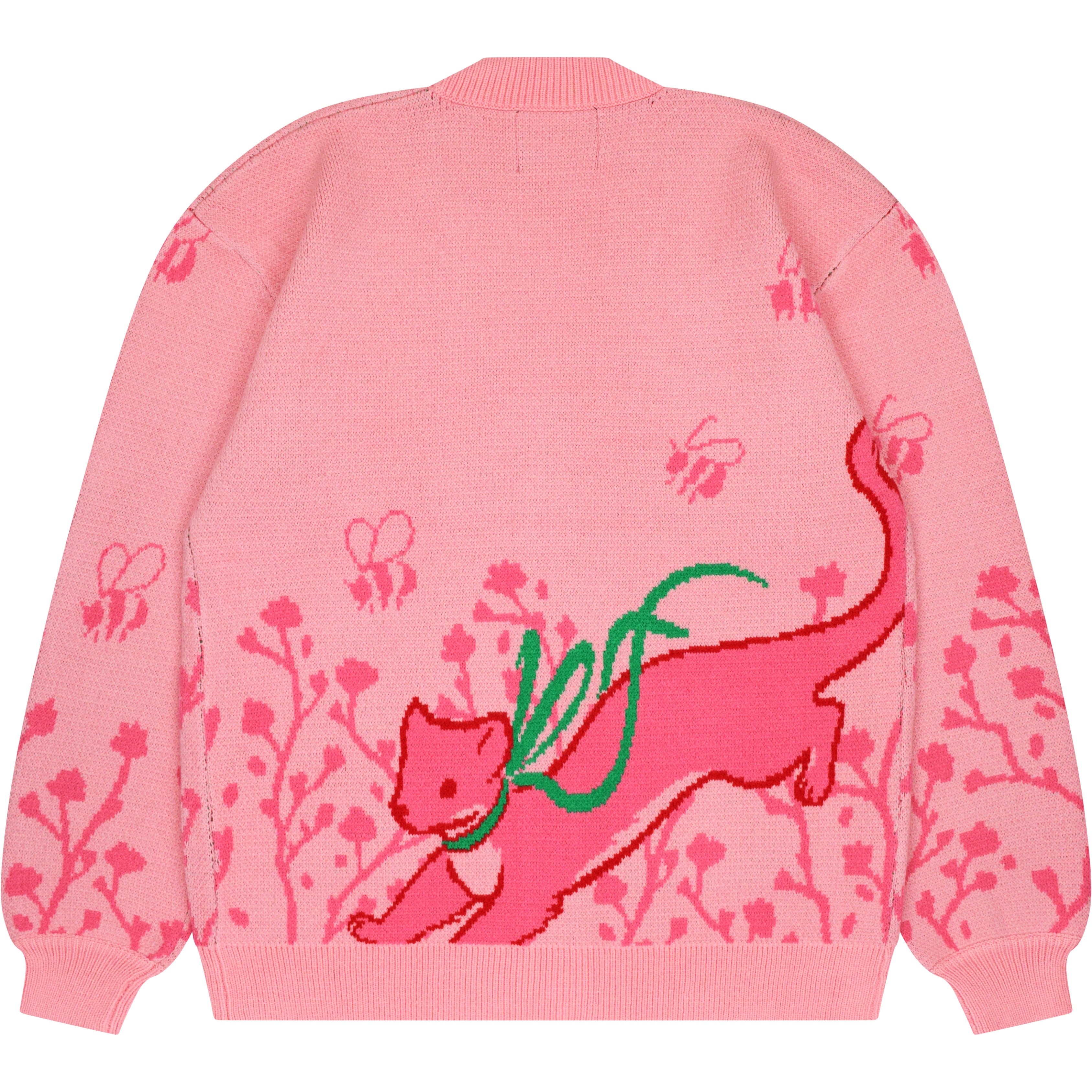 トップス rola rola cat cardigan pink Jester Cardigan – Steady Hands