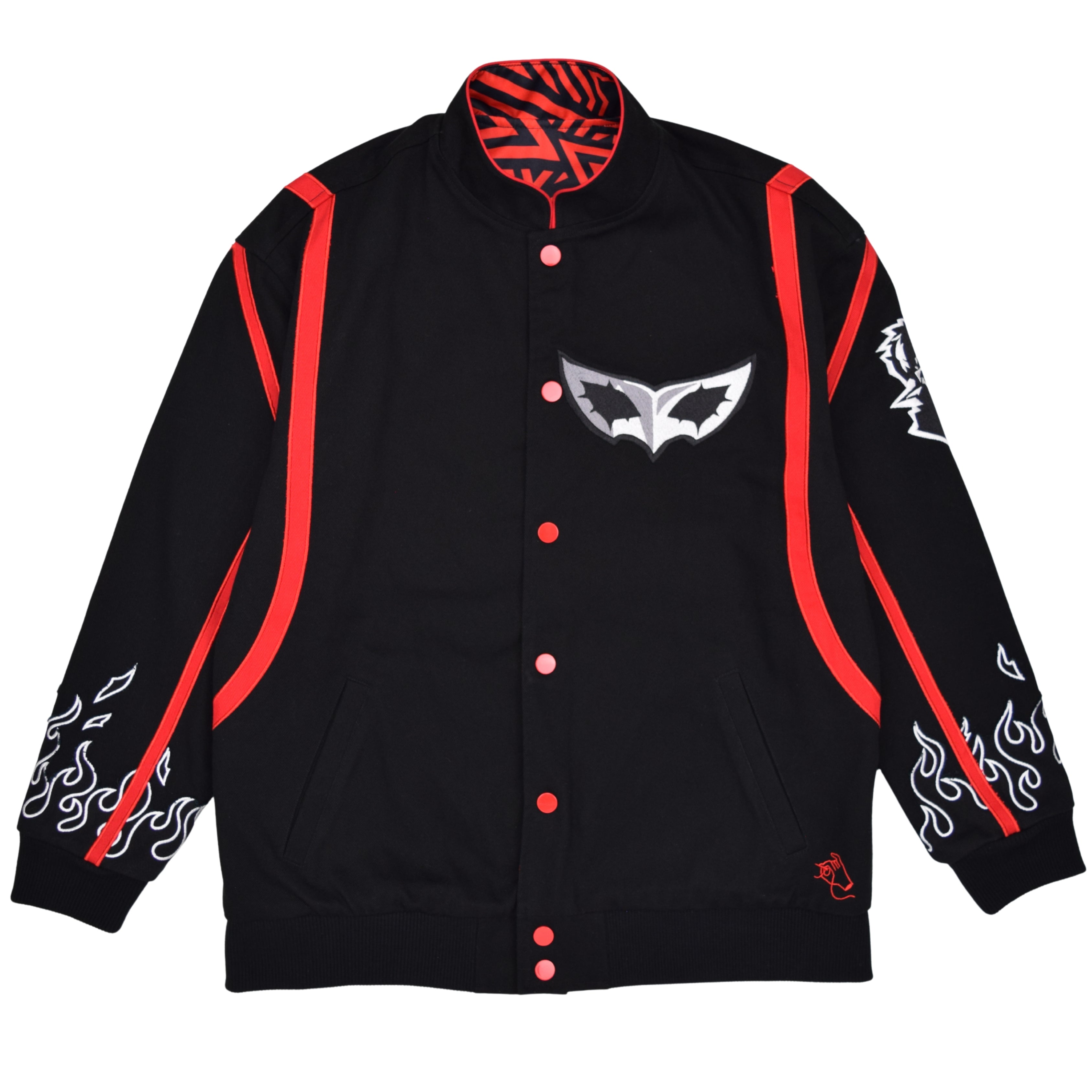 haek jacket with ribbon/リボン付きジャケットFEKETE Black Crystal Jacket w/metal buttons – KC and The Sunshine Band