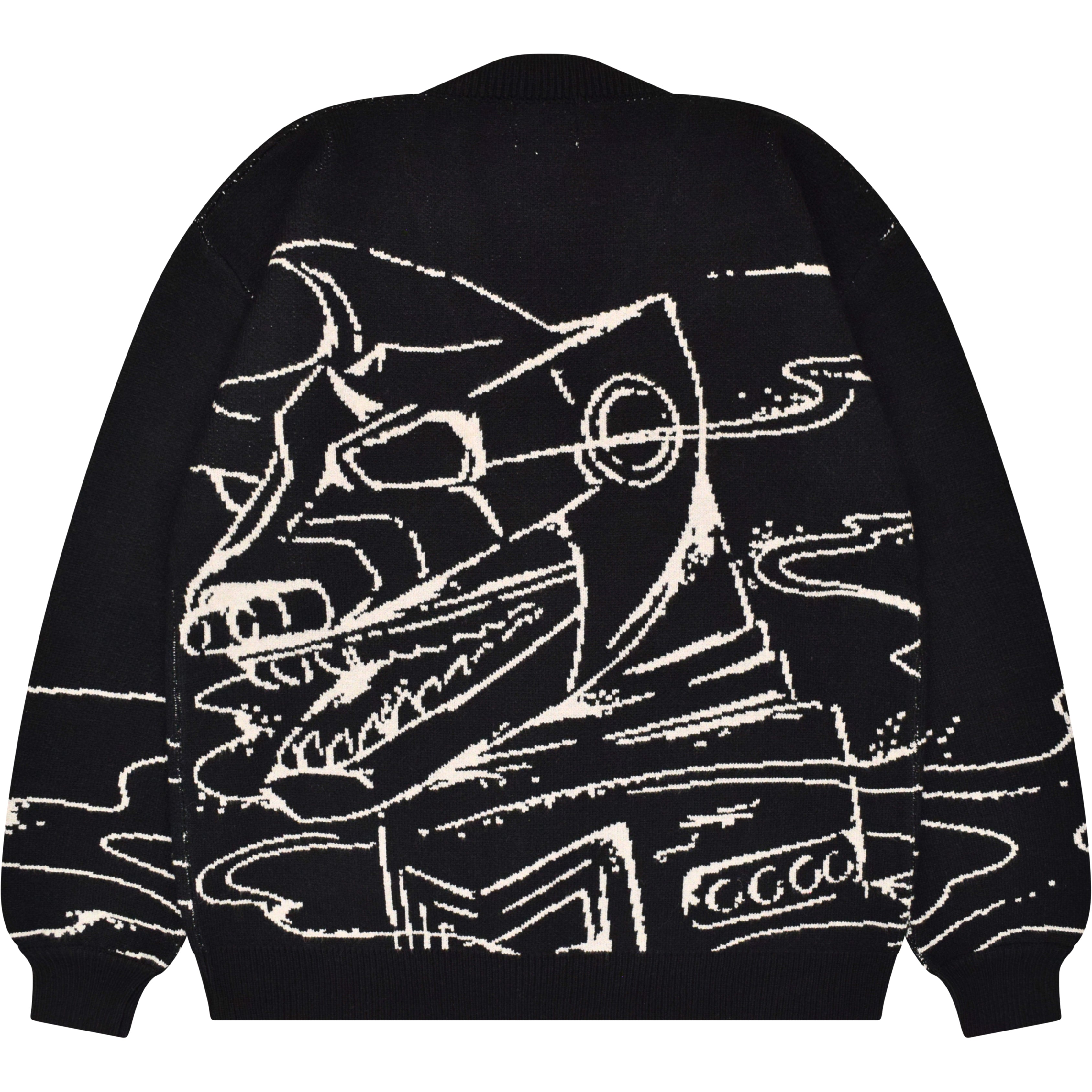 Mechagodzilla Attack Cardigan – Steady Hands