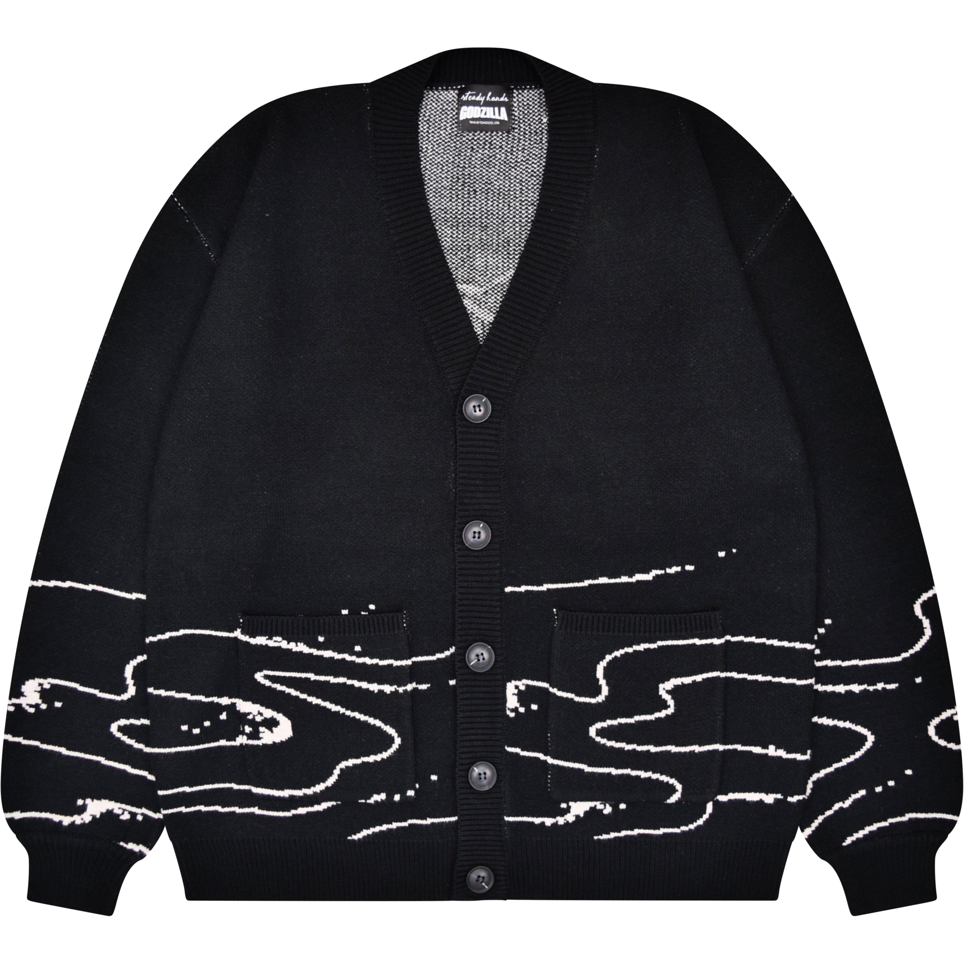 Mechagodzilla Attack Cardigan – Steady Hands