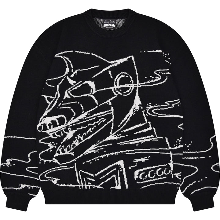 Mechagodzilla Attack Sweater